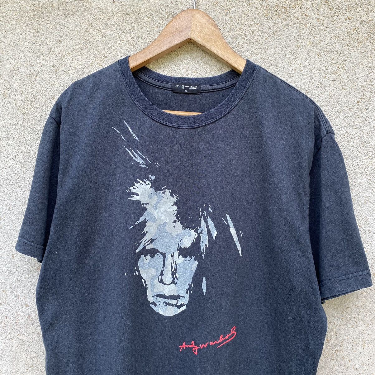Andy Warhol Thrashed Faded Vintage Y2K Andy Warhol ERD GRUNGE TEE Size US XL / EU 56 / 4 - 4 Thumbnail