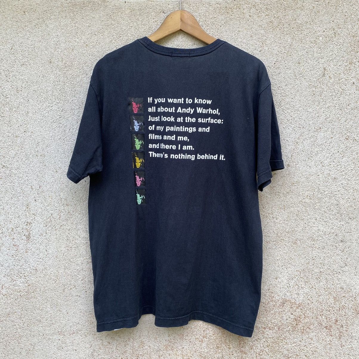 Andy Warhol Thrashed Faded Vintage Y2K Andy Warhol ERD GRUNGE TEE Size US XL / EU 56 / 4 - 2 Thumbnail
