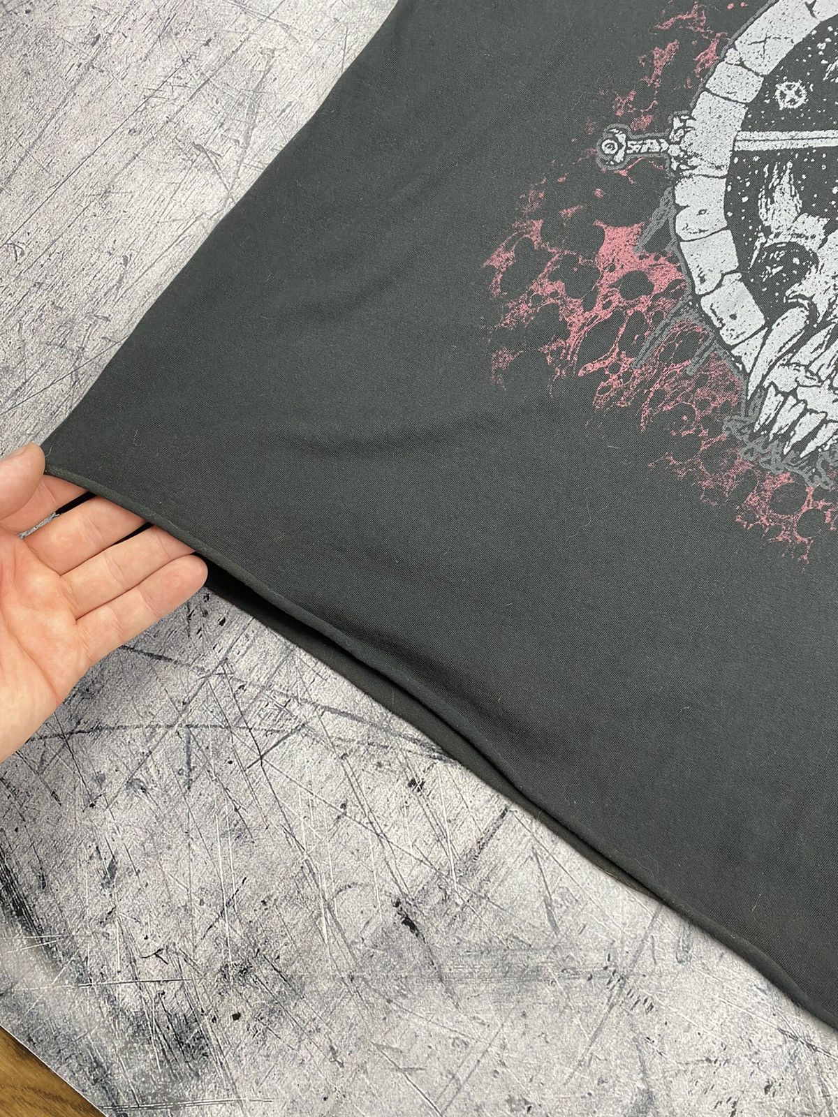 Band Tees × Slayer Slayer 2017 Printed Rock Band Tour Graphic Tee T-shirt Size US XL / EU 56 / 4 - 11 Thumbnail