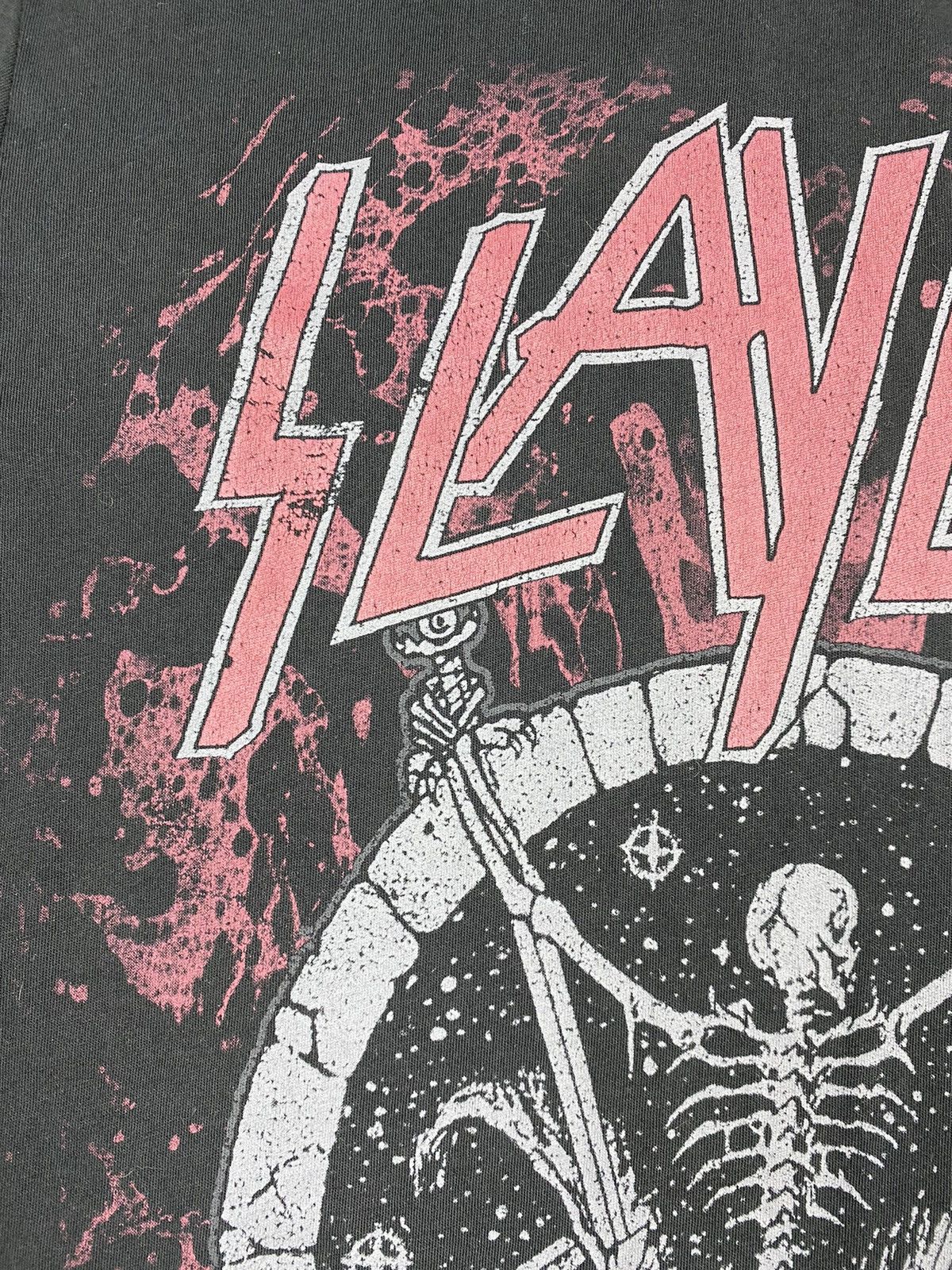 Band Tees × Slayer Slayer 2017 Printed Rock Band Tour Graphic Tee T-shirt Size US XL / EU 56 / 4 - 6 Thumbnail