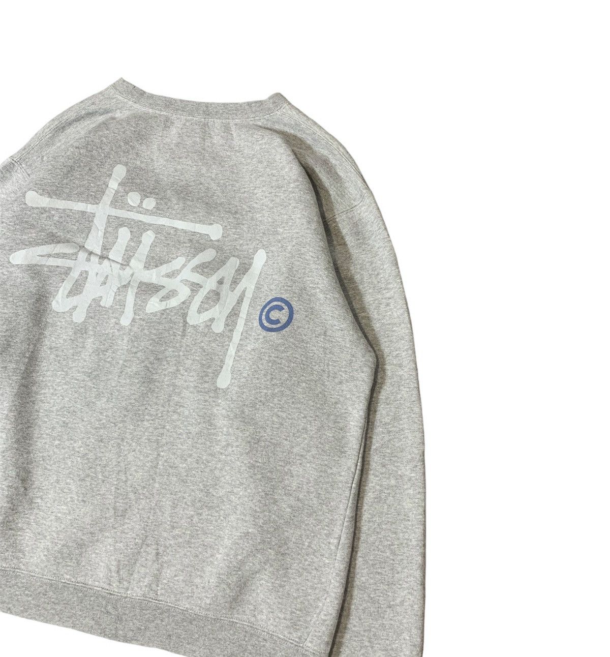 Stussy × Vintage Rare Stussy Signature Sweatshirt Big Logo Size US L / EU 52-54 / 3 - 2 Thumbnail