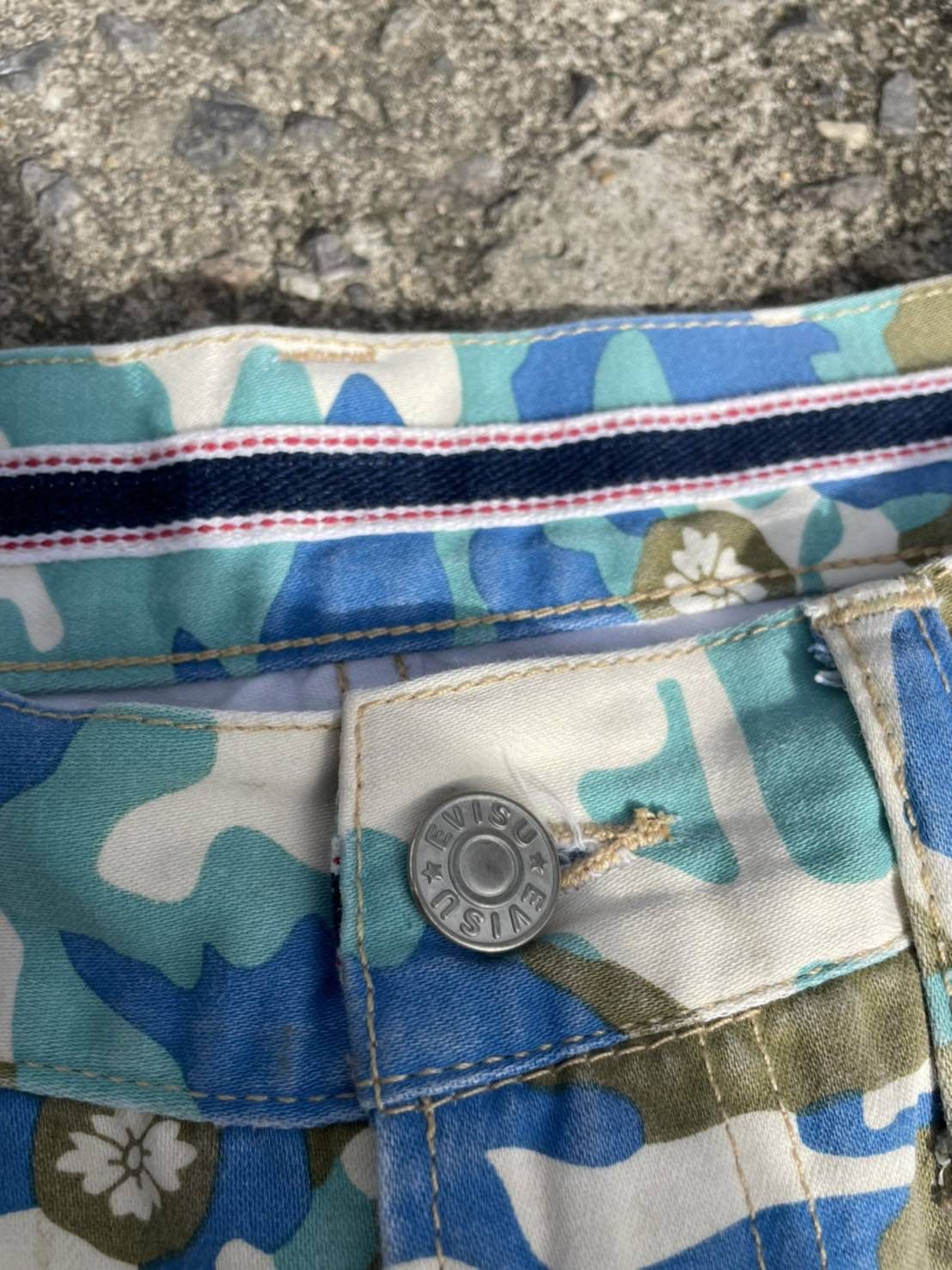 Evisu Y2K Evisu Summer Short Pants Size US 31 - 2 Thumbnail