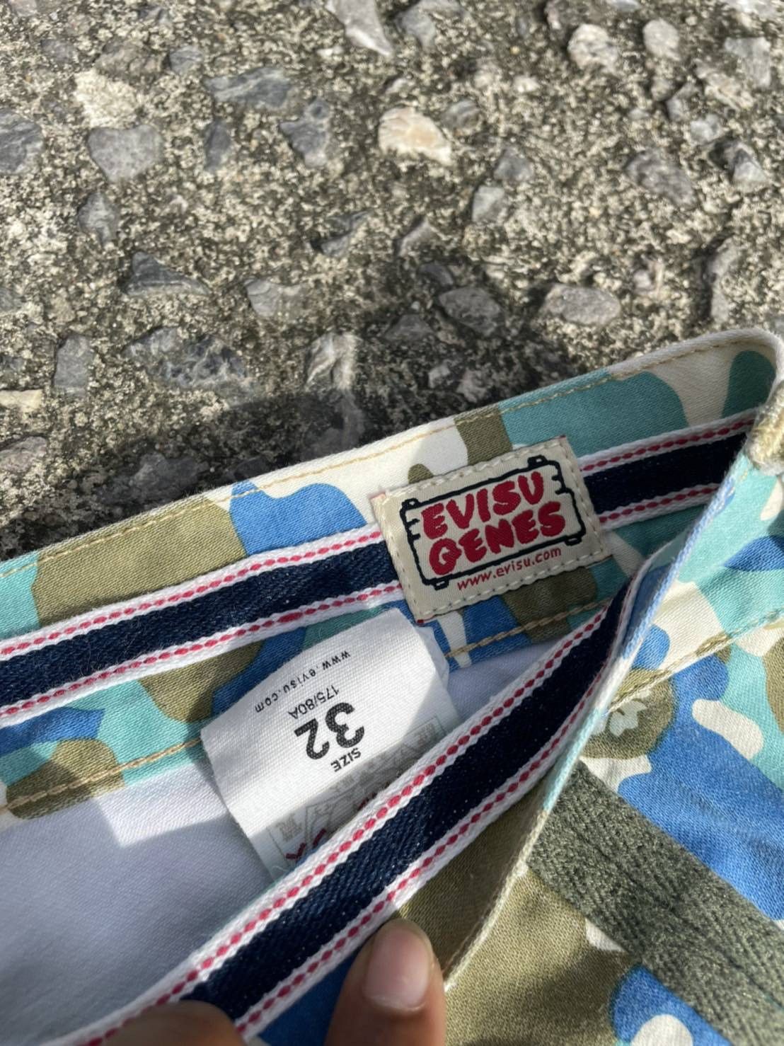Evisu Y2K Evisu Summer Short Pants Size US 31 - 9 Thumbnail