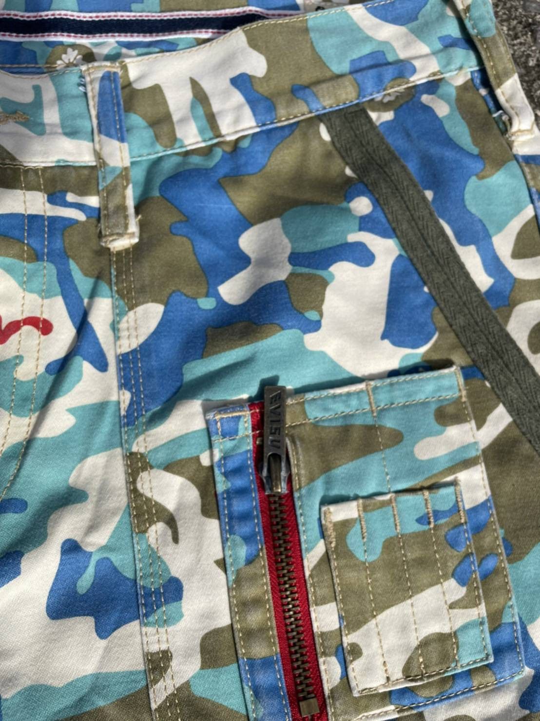 Evisu Y2K Evisu Summer Short Pants Size US 31 - 3 Thumbnail
