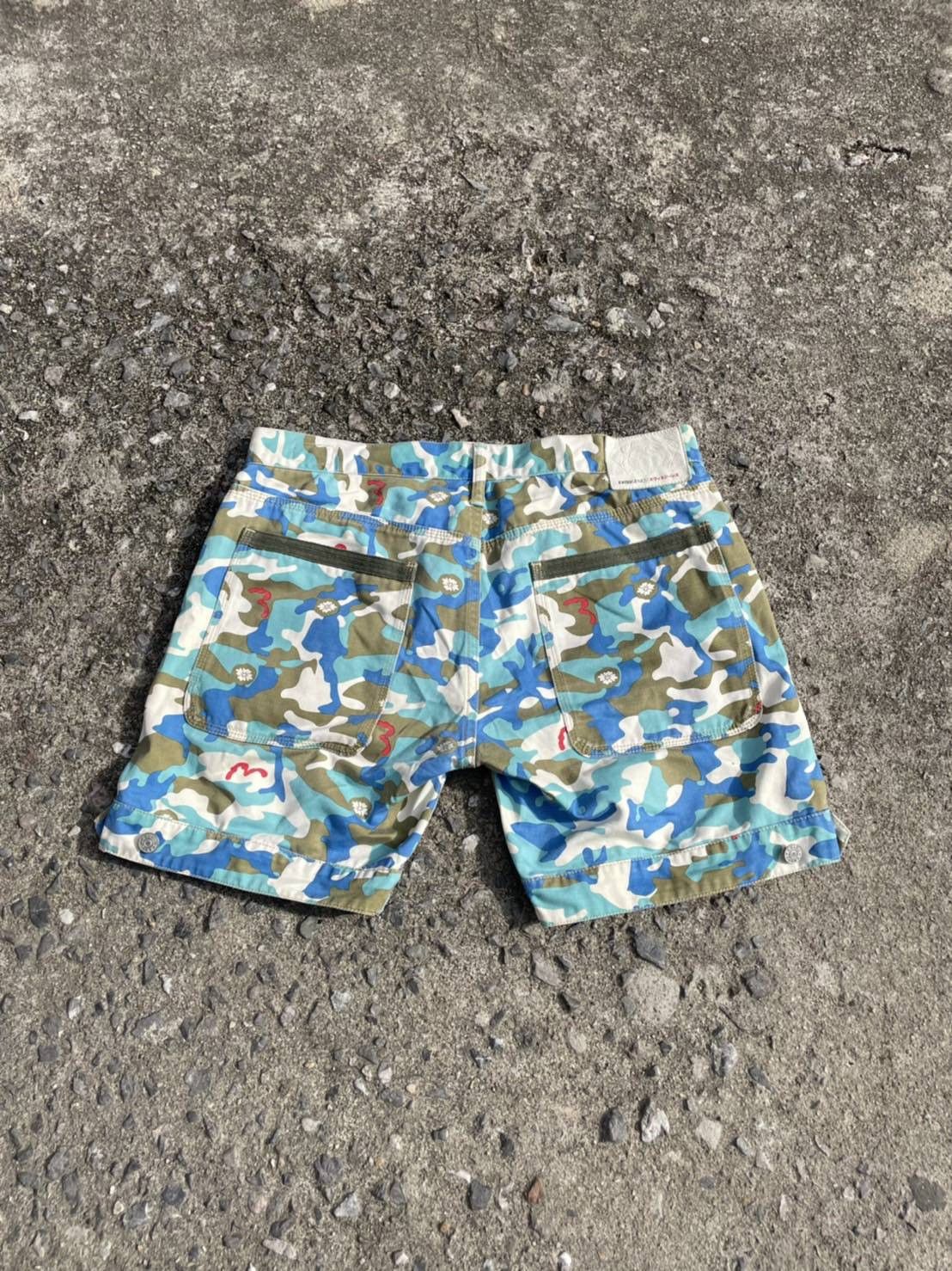 Evisu Y2K Evisu Summer Short Pants Size US 31 - 8 Thumbnail