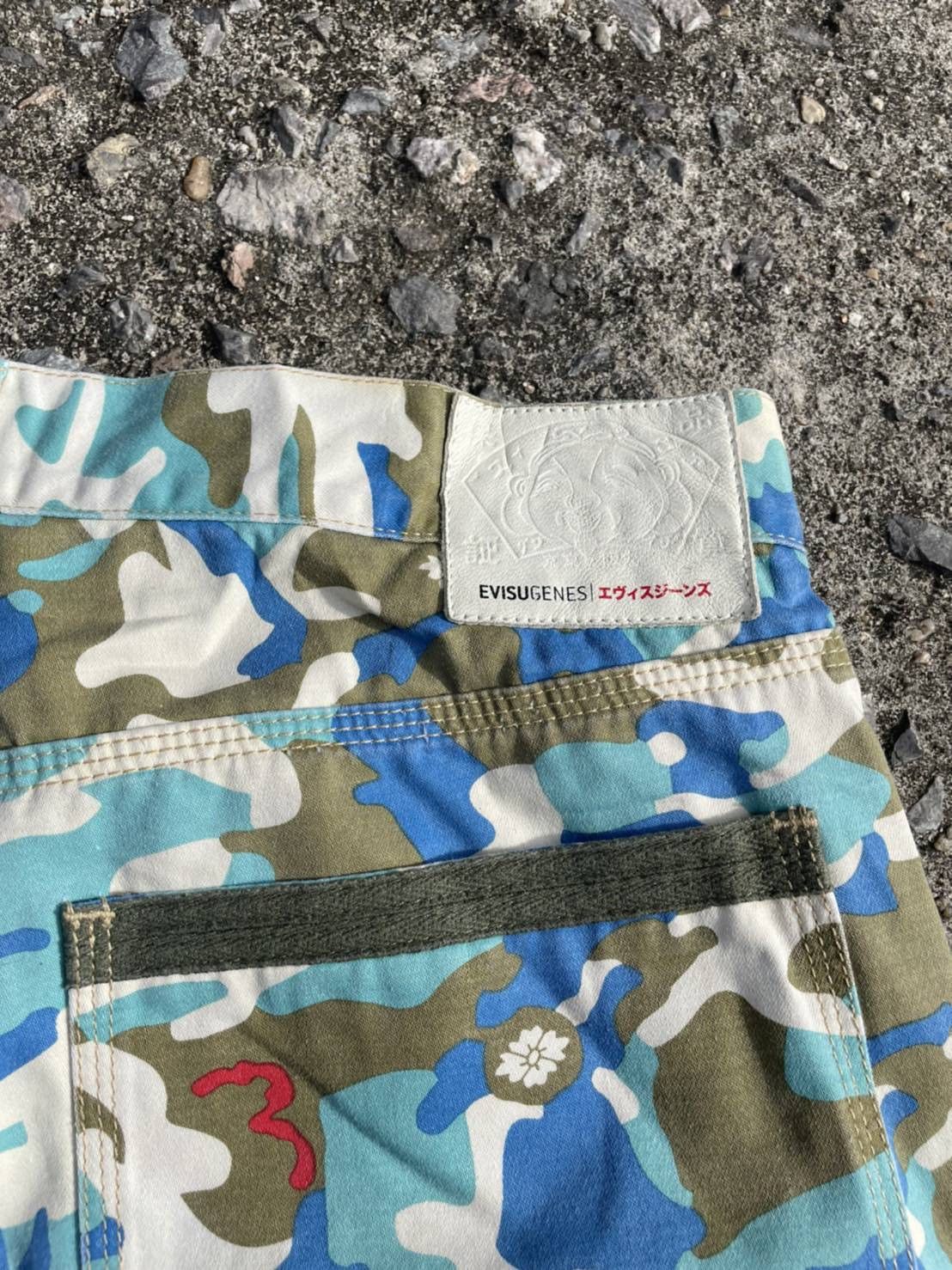 Evisu Y2K Evisu Summer Short Pants Size US 31 - 7 Thumbnail