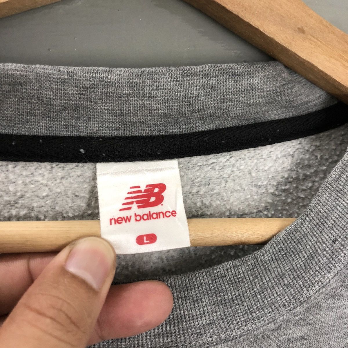 New Balance Vintage New Balance Crewneck Sweatshirt Size L Size US L / EU 52-54 / 3 - 7 Thumbnail