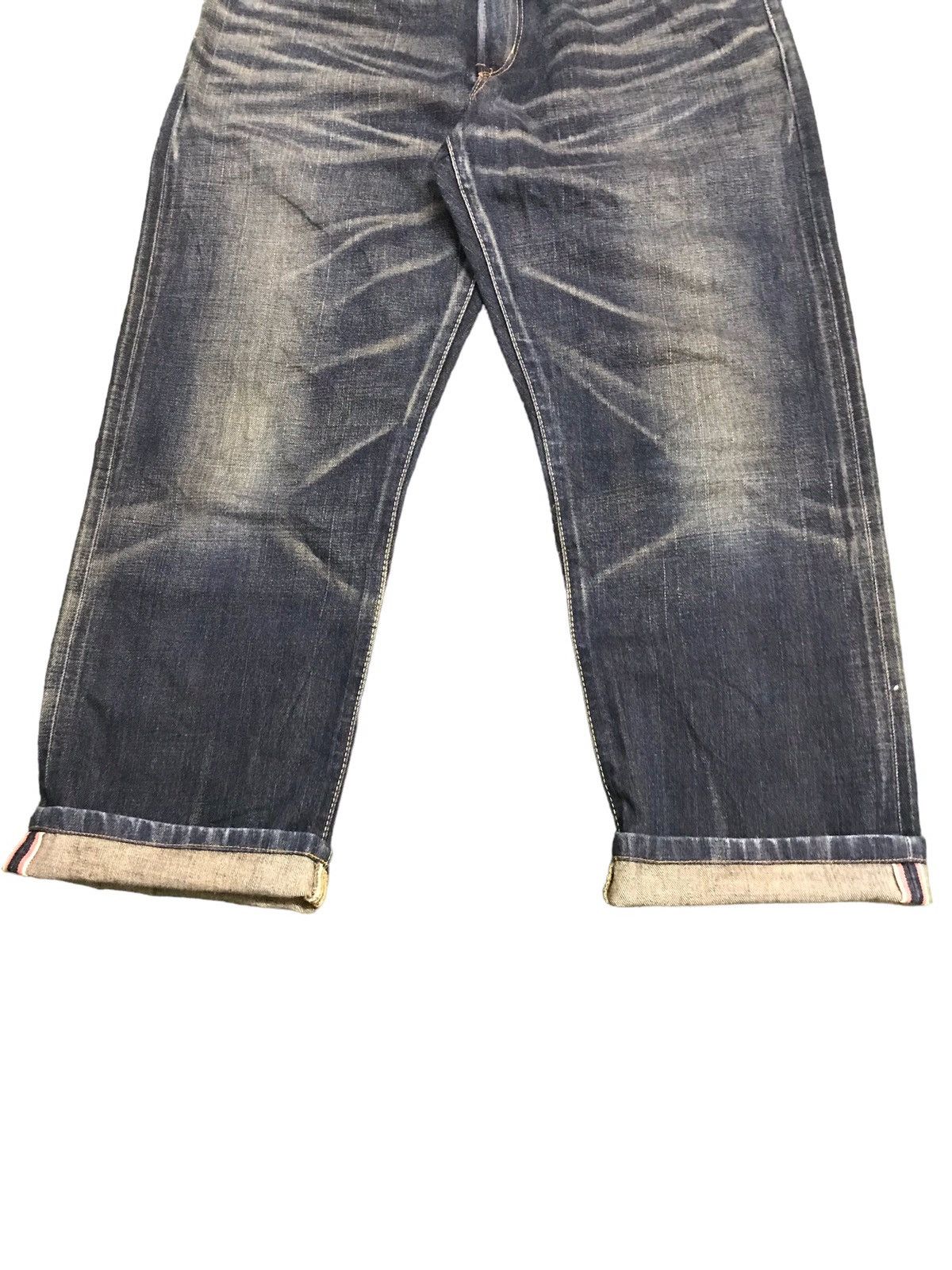 Edwin BEST OFFER🔥🔥 Edwin 505Z Buckle Back Selvedge Jeans Size US 33 - 3 Thumbnail