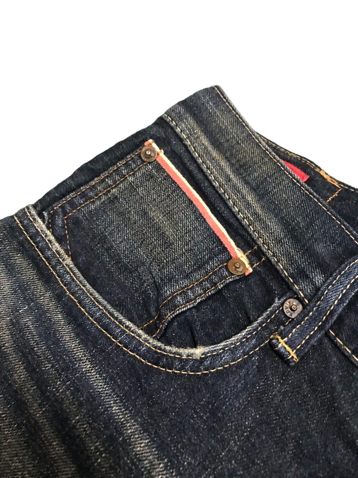 Edwin BEST OFFER🔥🔥 Edwin 505Z Buckle Back Selvedge Jeans Size US 33 - 5 Thumbnail