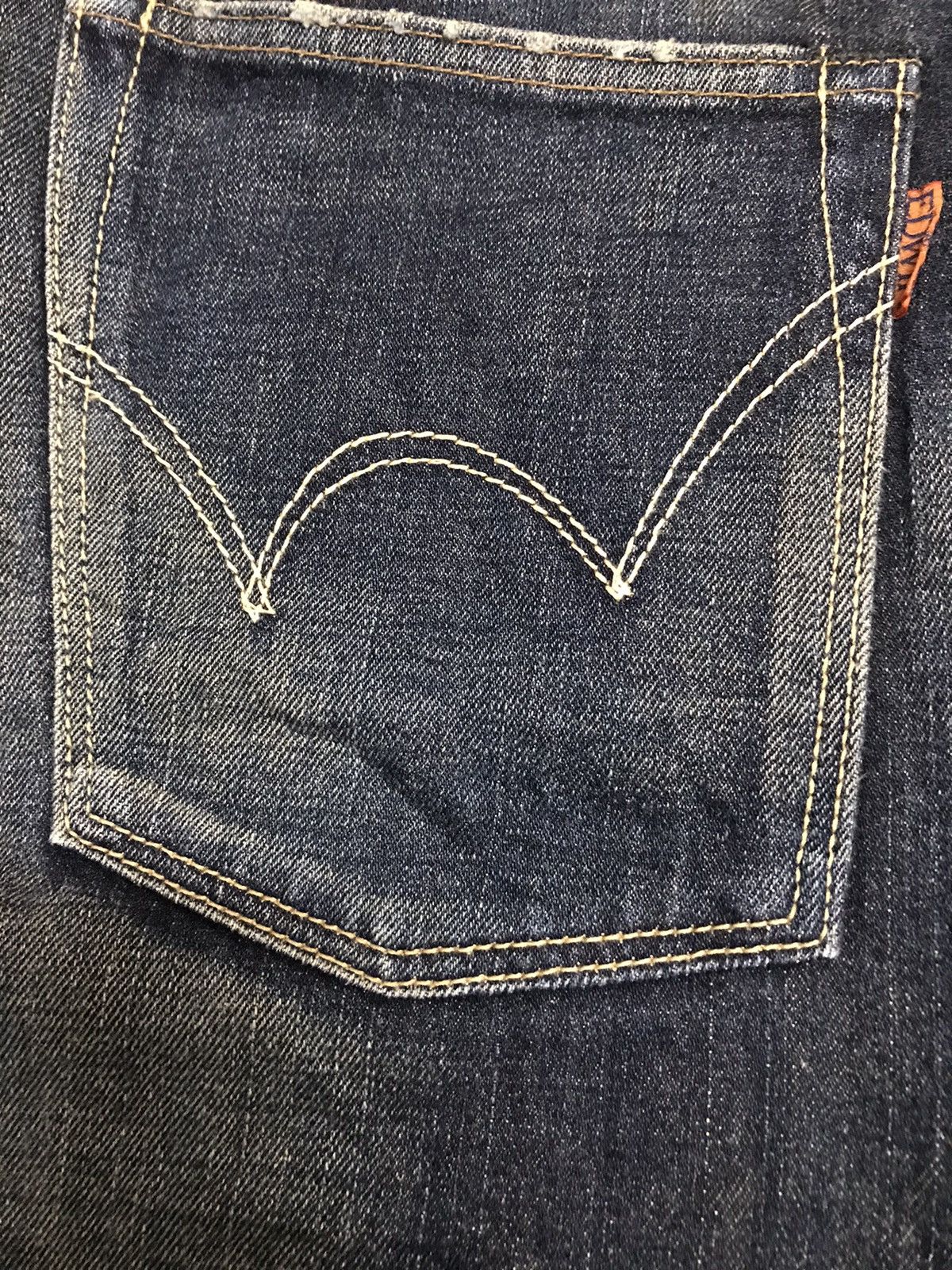 Edwin BEST OFFER🔥🔥 Edwin 505Z Buckle Back Selvedge Jeans Size US 33 - 10 Thumbnail