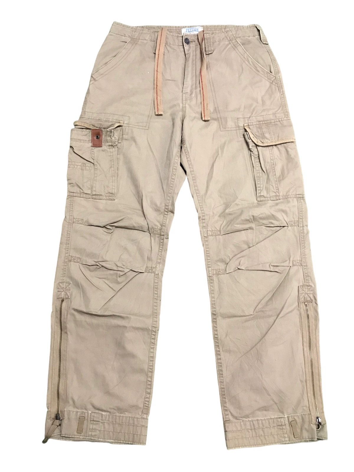 image of Vintage Peyton Multipocket Cargo Pants in Brown, Men's (Size 33)