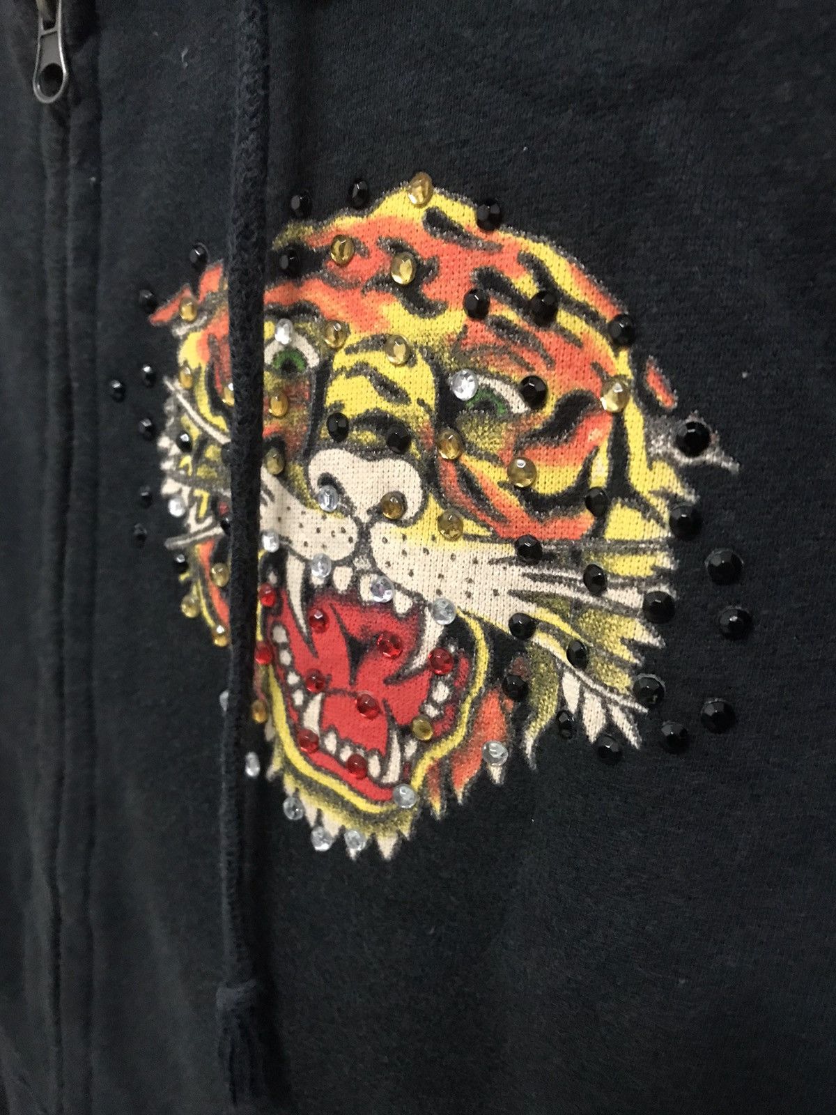 Christian Audigier 🔥🔥BEST OFFER🔥🔥Ed Hardy Christian Audigier Tiger Hoodie Size US M / EU 48-50 / 2 - 4 Thumbnail