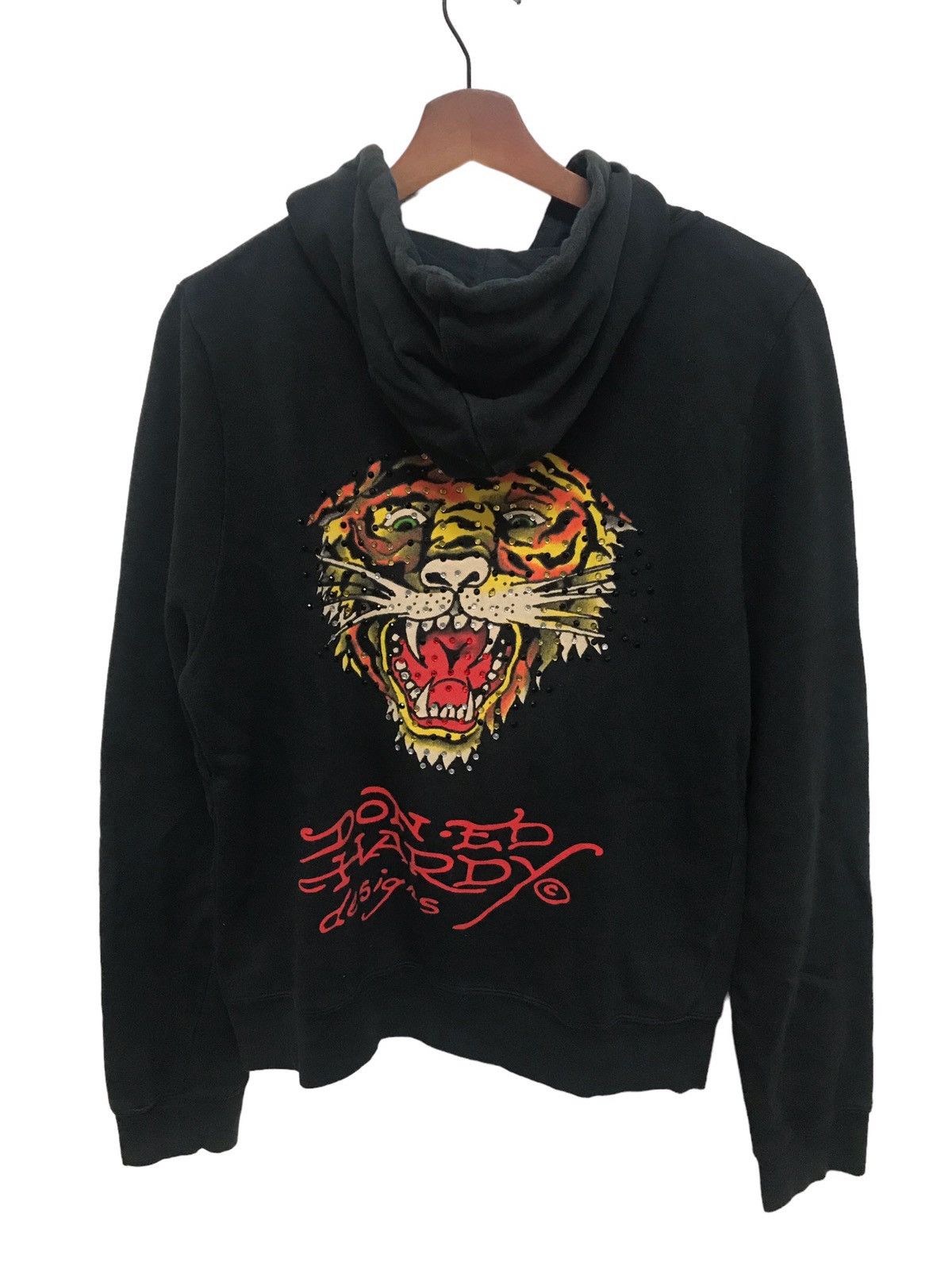 Christian Audigier 🔥🔥BEST OFFER🔥🔥Ed Hardy Christian Audigier Tiger Hoodie Size US M / EU 48-50 / 2 - 8 Thumbnail