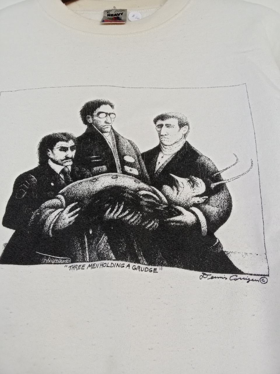 Vintage VINTAGE DENNIS CORRIGAN artwork design sweatshirt Size US XL / EU 56 / 4 - 4 Thumbnail