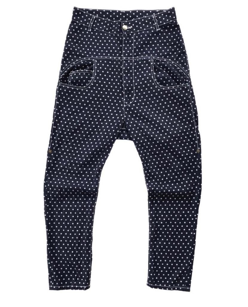 image of Jevous Enprie By Mercibeaucoup Issey Miyake Polka Dot Pants, Men's (Size 29)