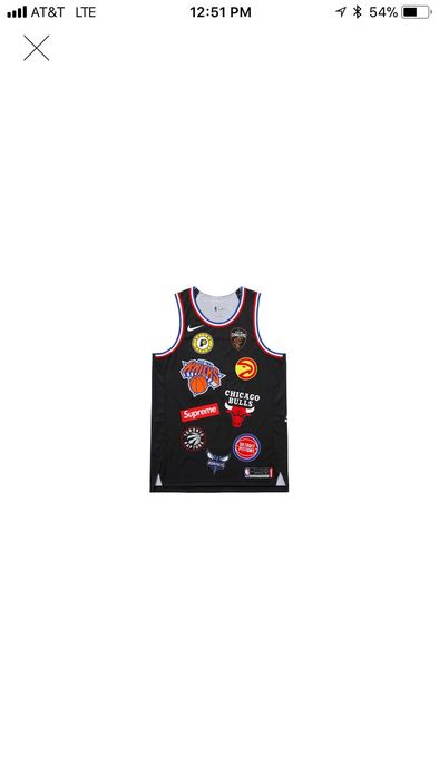 Supreme Supreme/Nike/NBA AUTHENTIC TEAMS JERSEY | Grailed