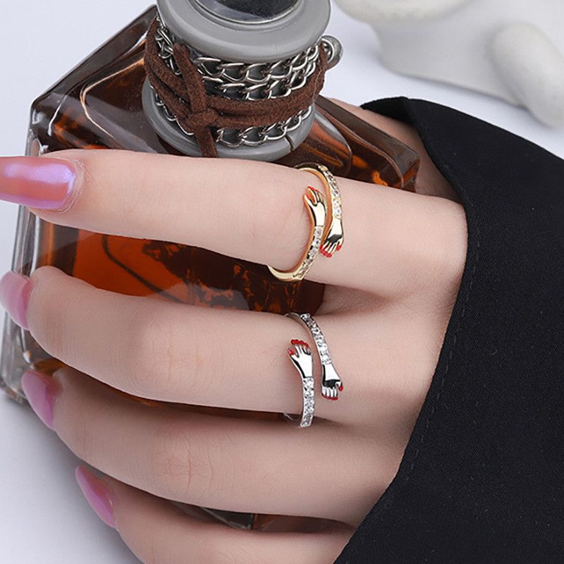 Jewelry Sparkling Zircons Rings Size ONE SIZE - 2 Thumbnail