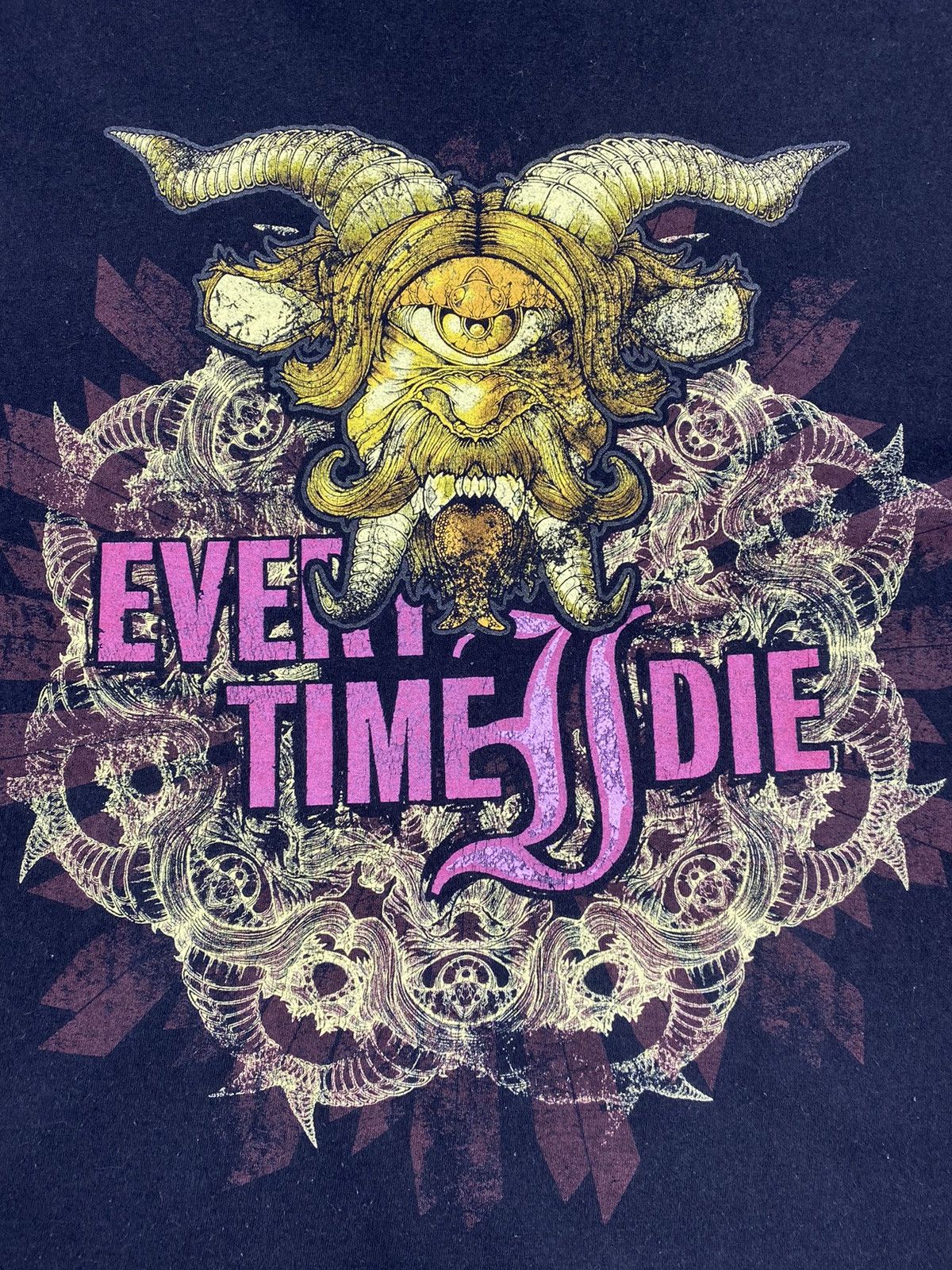 Band Tees Vintage Every Time Die Printed Rock Band Tour Graphic Tee Size US XL / EU 56 / 4 - 5 Thumbnail