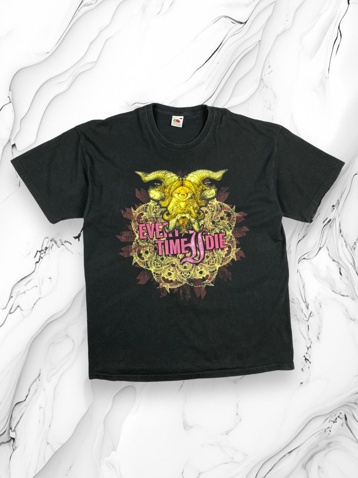Band Tees Vintage Every Time Die Printed Rock Band Tour Graphic Tee Size US XL / EU 56 / 4 - 1 Thumbnail