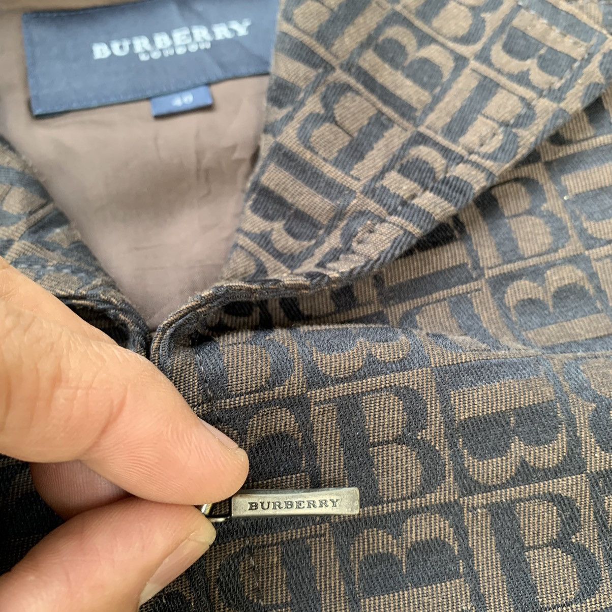 Burberry Burberry London vintage monogram blazer jacket Size S / US 4 / IT 40 - 4 Thumbnail