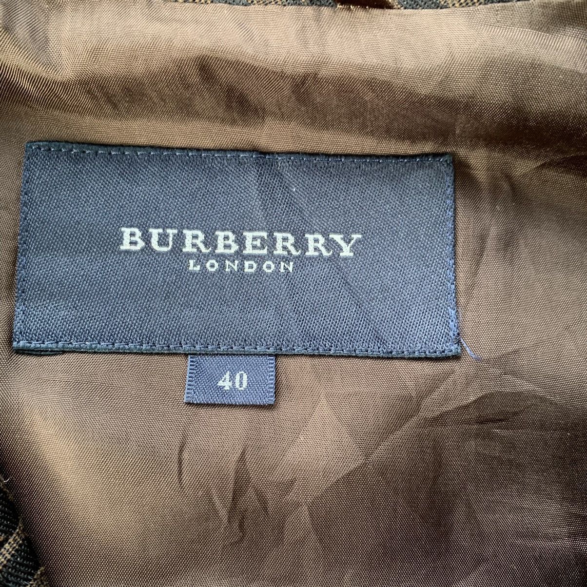 Burberry Burberry London vintage monogram blazer jacket Size S / US 4 / IT 40 - 6 Thumbnail