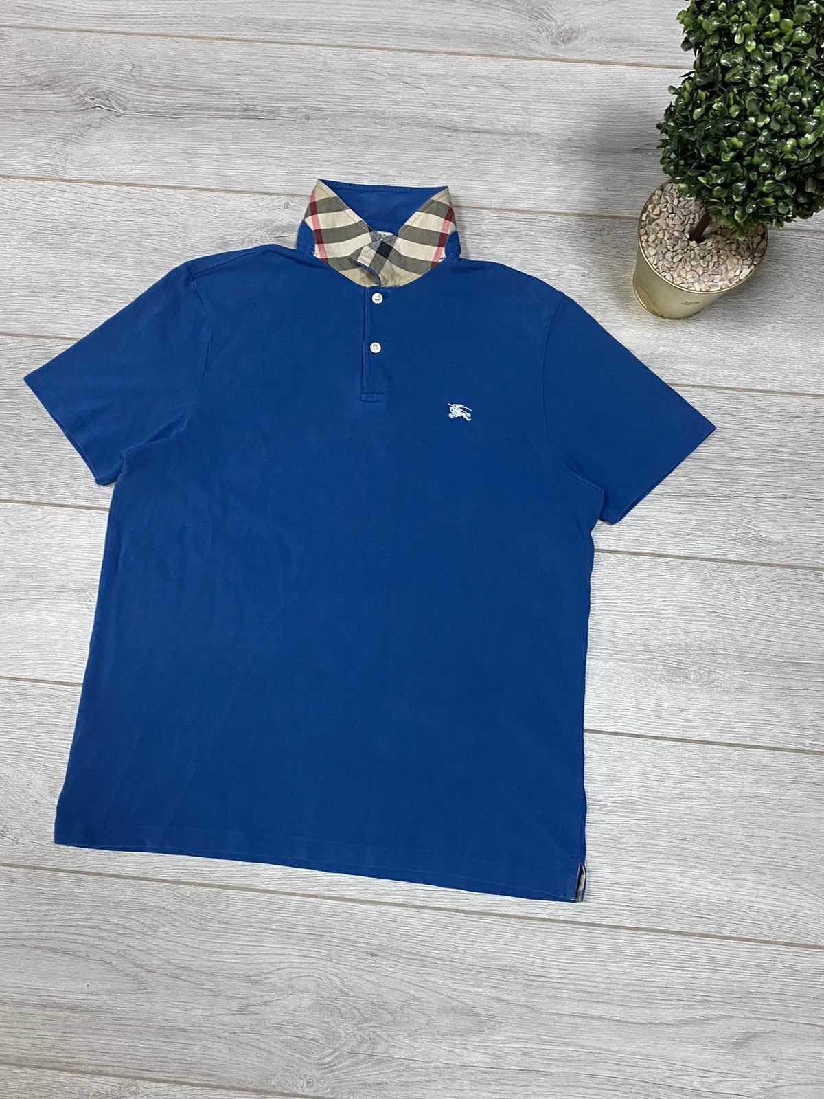 Burberry Burberry Brit nova check vintage polo Size US XL / EU 56 / 4 - 2 Thumbnail