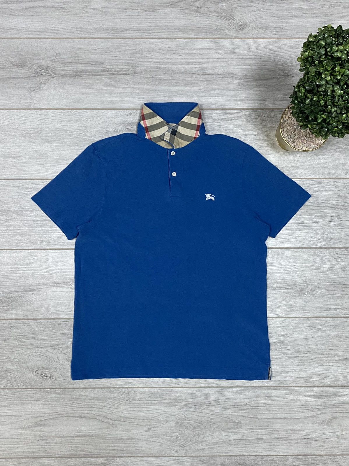 Burberry Burberry Brit nova check vintage polo Size US XL / EU 56 / 4 - 1 Thumbnail