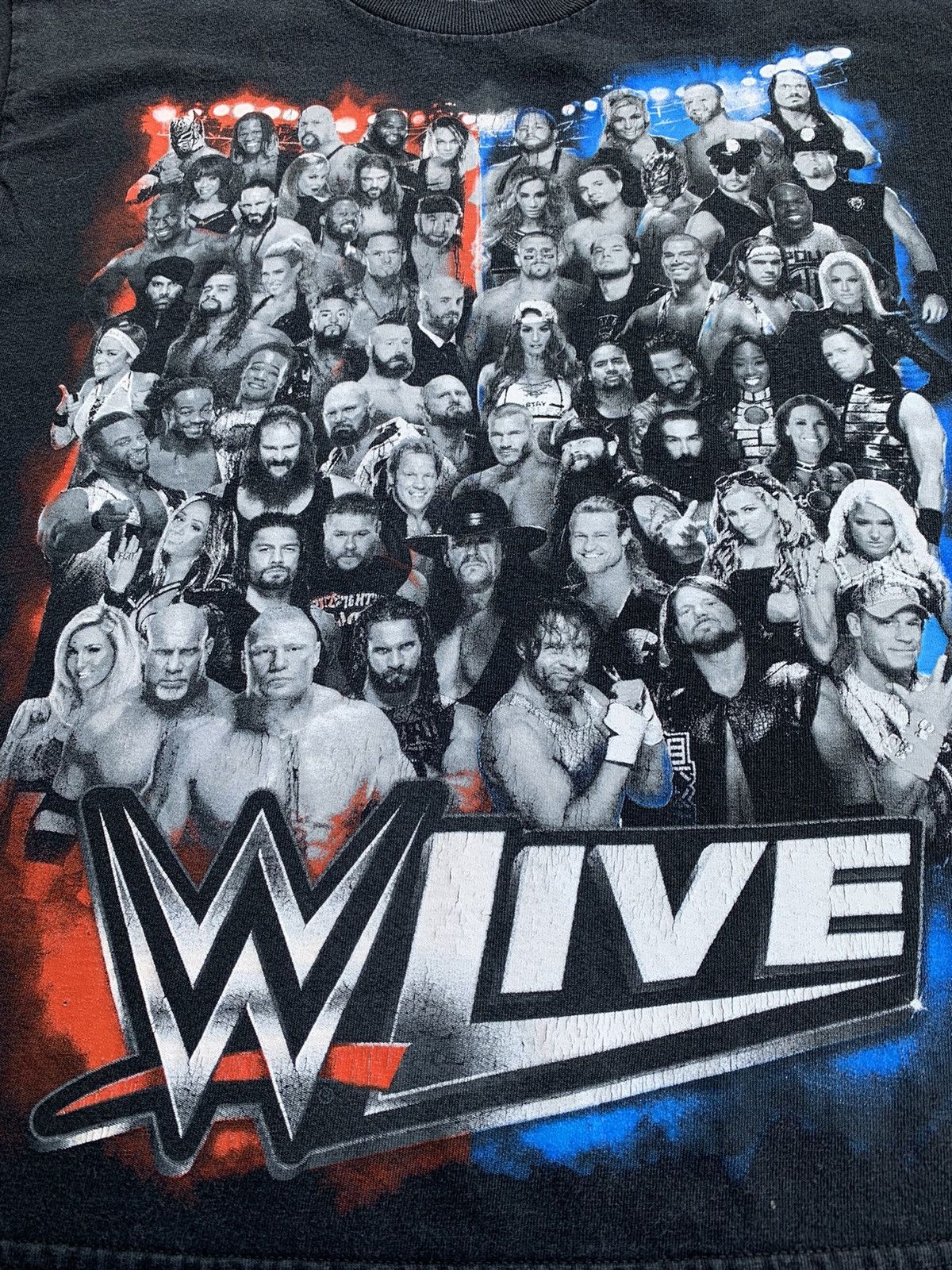 Vintage Vintage WWE Smack Down Kids Tshirt John Cena Undertaker Size US S / EU 44-46 / 1 - 2 Thumbnail