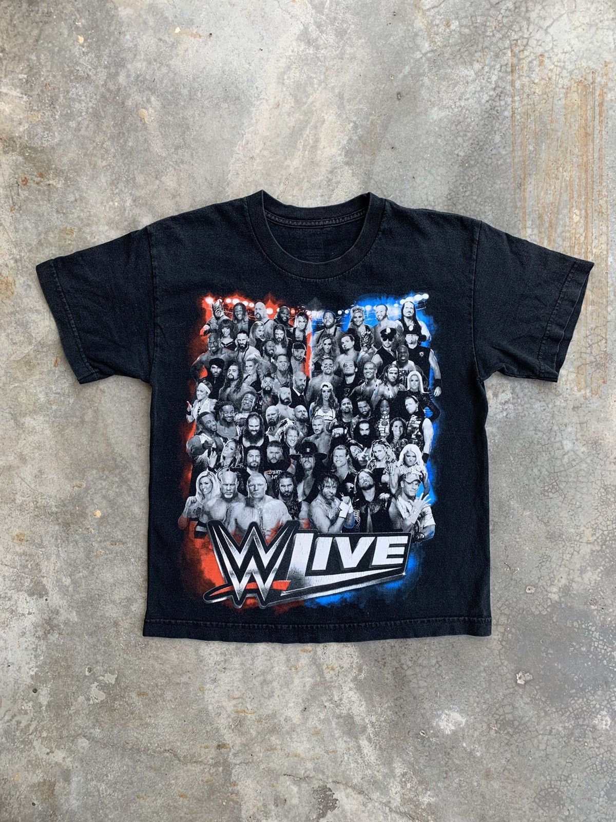 Vintage Vintage WWE Smack Down Kids Tshirt John Cena Undertaker Size US S / EU 44-46 / 1 - 1 Thumbnail