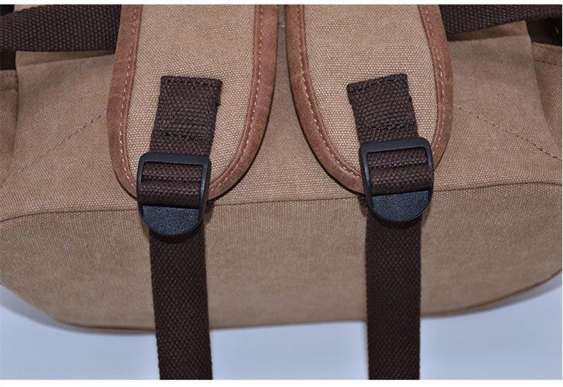 Anime ONE PIECE Canvas Backpack Bag Size ONE SIZE - 3 Thumbnail