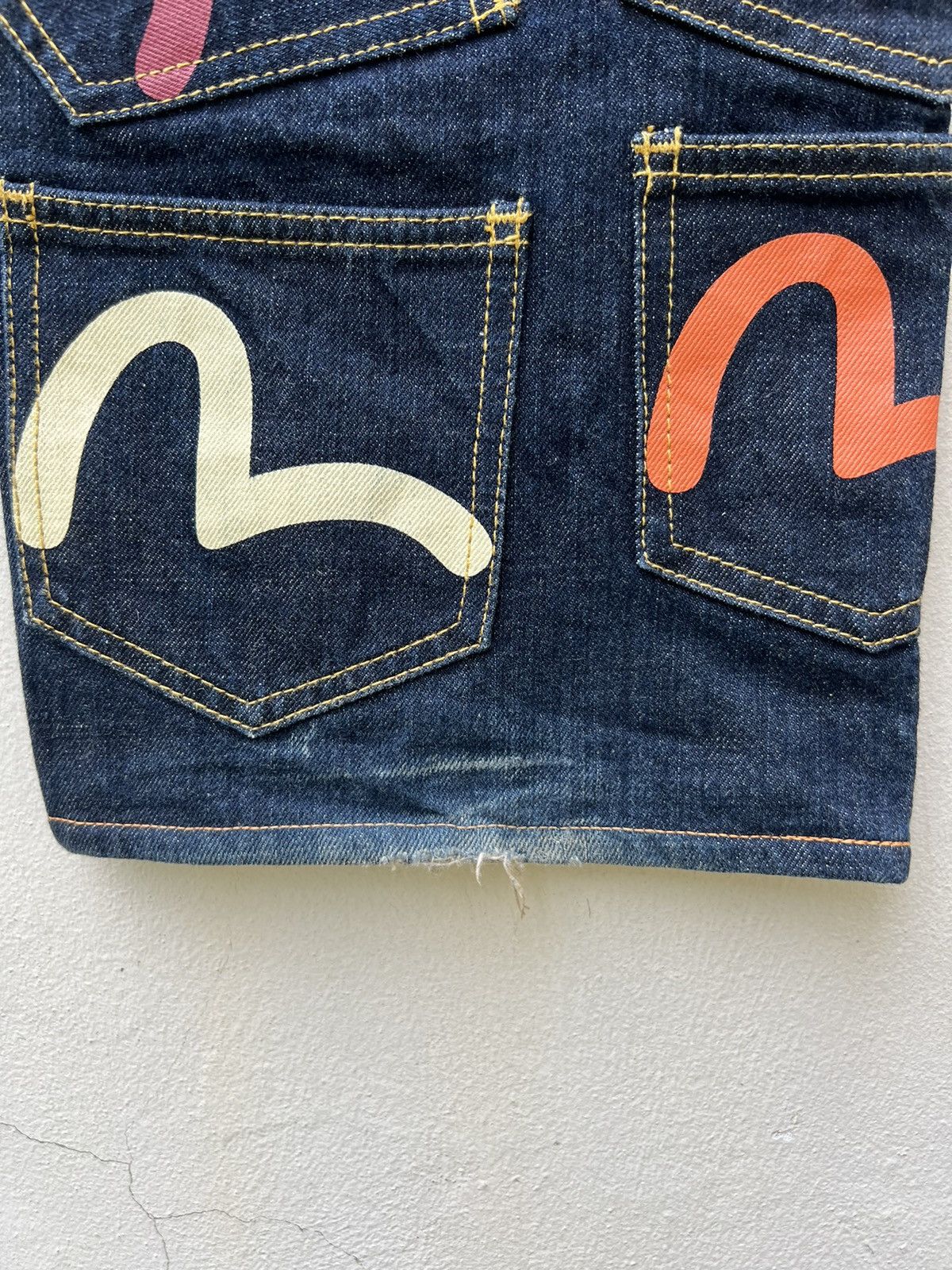 Evisu RARE!!! Vintage Evisu Multi Pocket Denim Selvedge Jeans Size US 36 / EU 52 - 18 Thumbnail