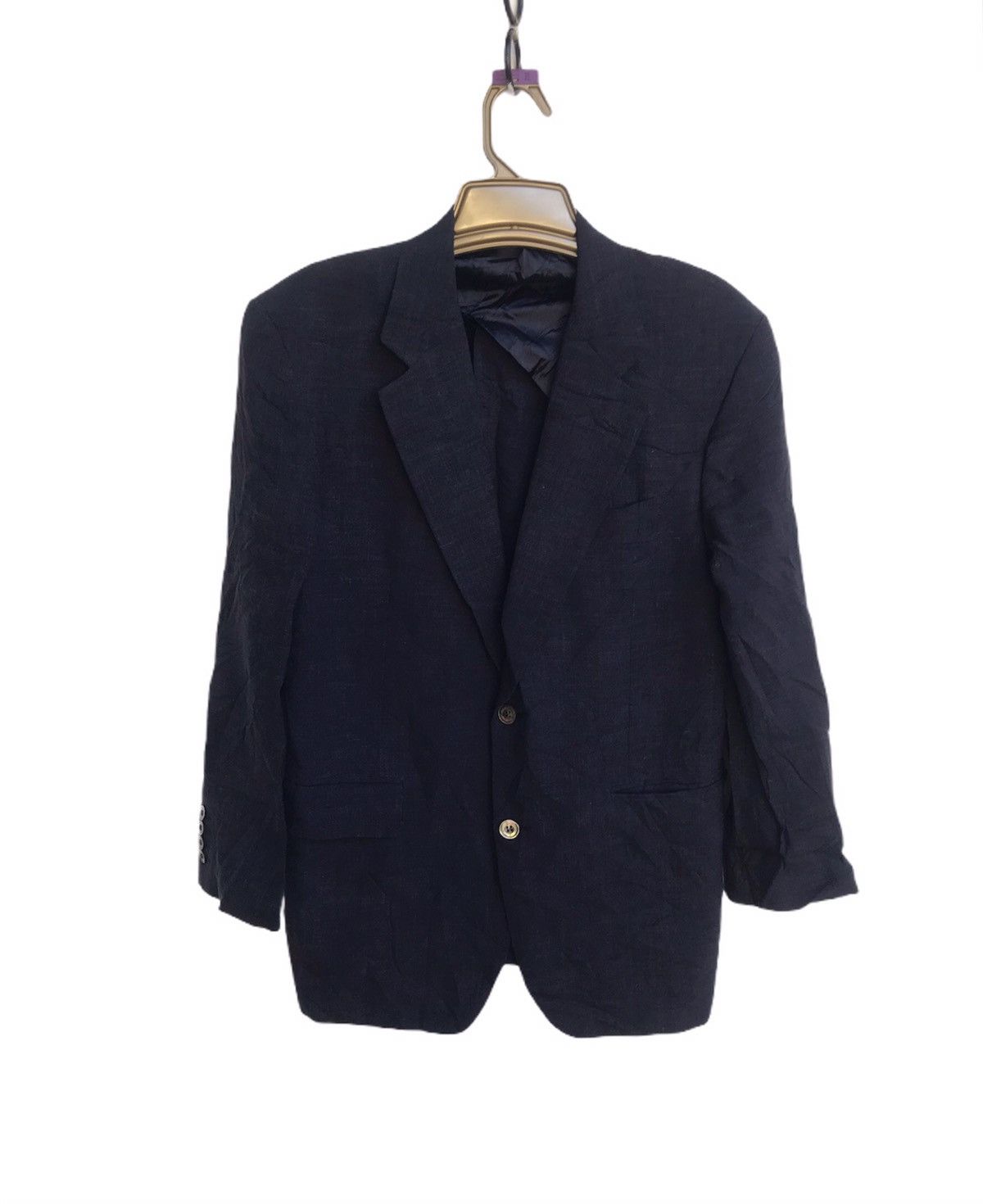 image of Alexander Yamaguchi x Mila Schon A Yamaguchi Formal Blazer in Black, Men's (Size Medium)