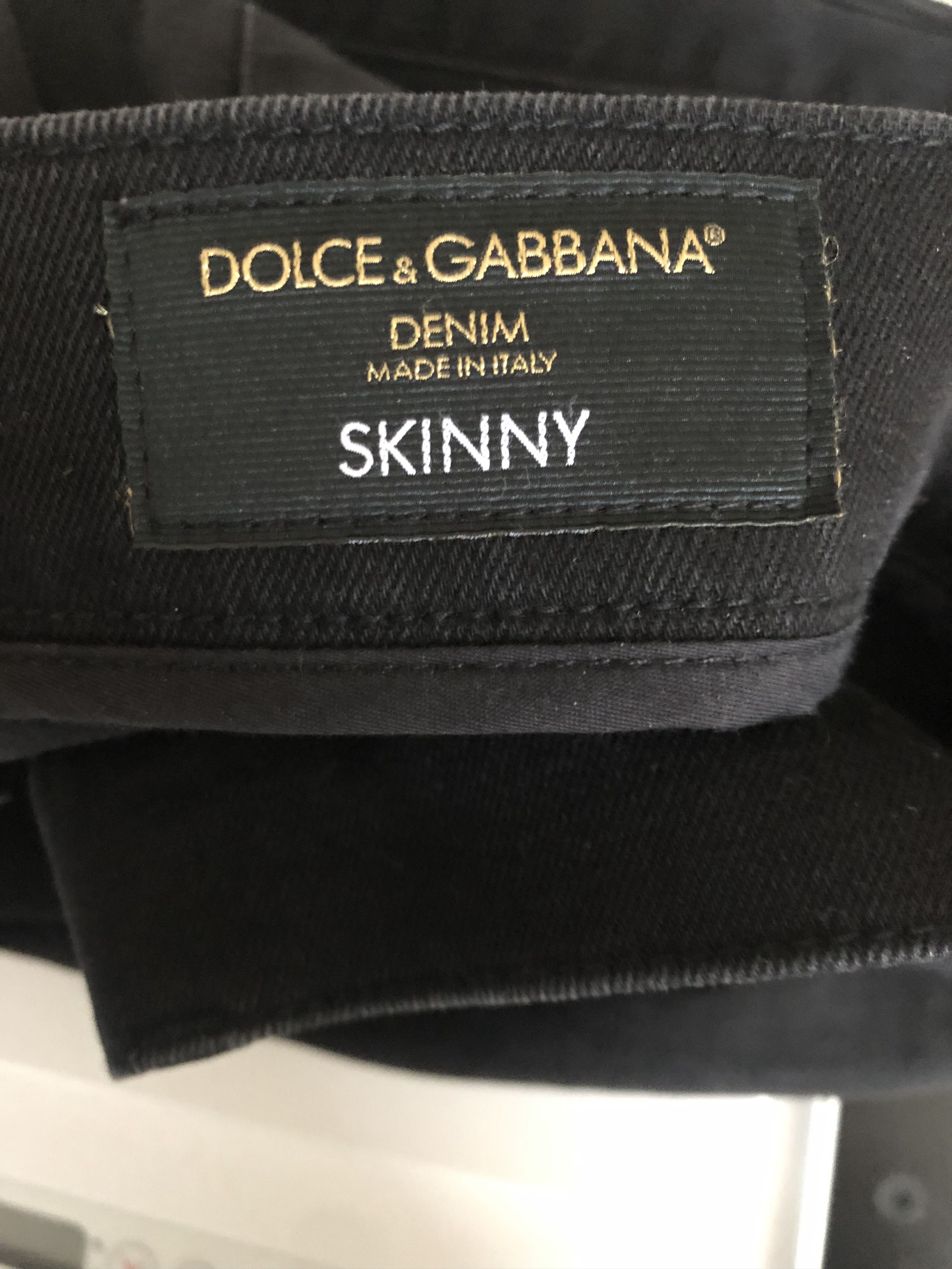 Dolce & Gabbana Dolce & Gabanna Black Jeans Size US 30 / EU 46 - 5 Thumbnail