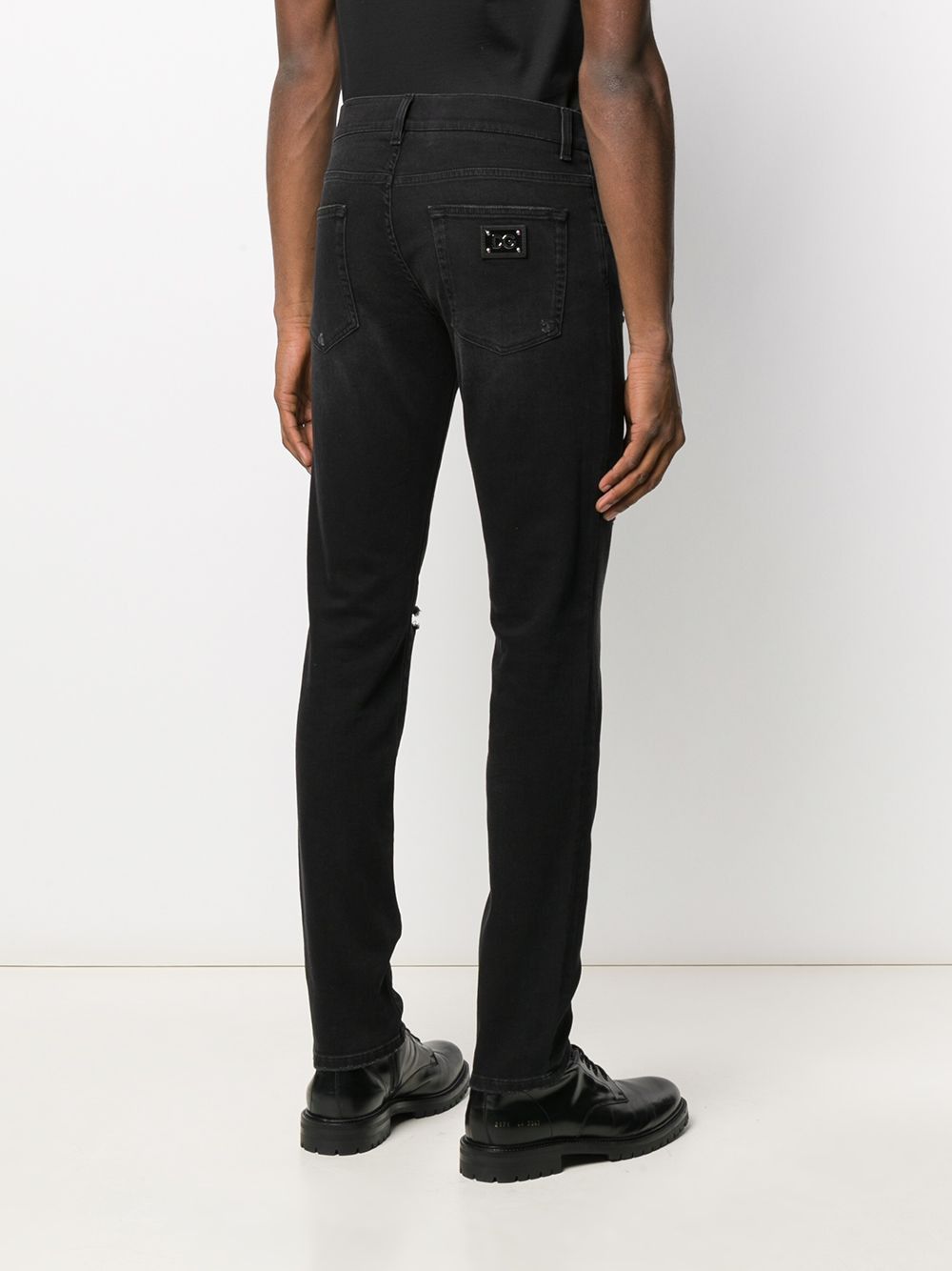 Dolce & Gabbana Dolce & Gabanna Black Jeans Size US 30 / EU 46 - 8 Thumbnail