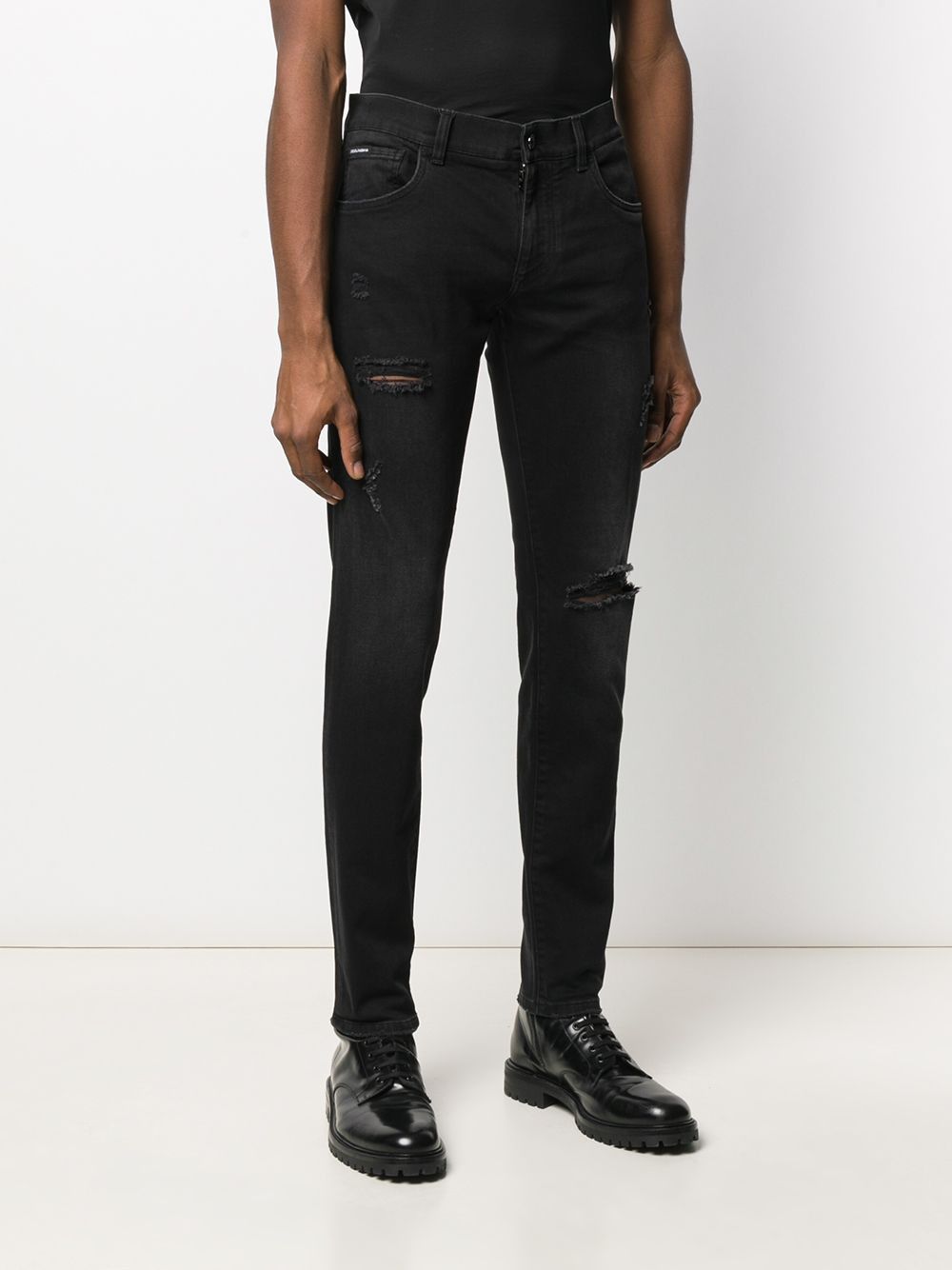 Dolce & Gabbana Dolce & Gabanna Black Jeans Size US 30 / EU 46 - 1 Thumbnail
