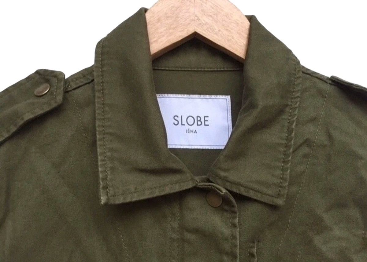 Japanese Brand 🔥Slobe Iena Military Field Jacket Size M / US 6-8 / IT 42-44 - 3 Thumbnail
