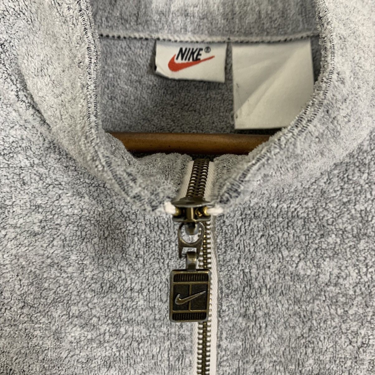 Nike × Vintage Vintage 90s Nike Challenge Court Half Zip Size US L / EU 52-54 / 3 - 8 Thumbnail