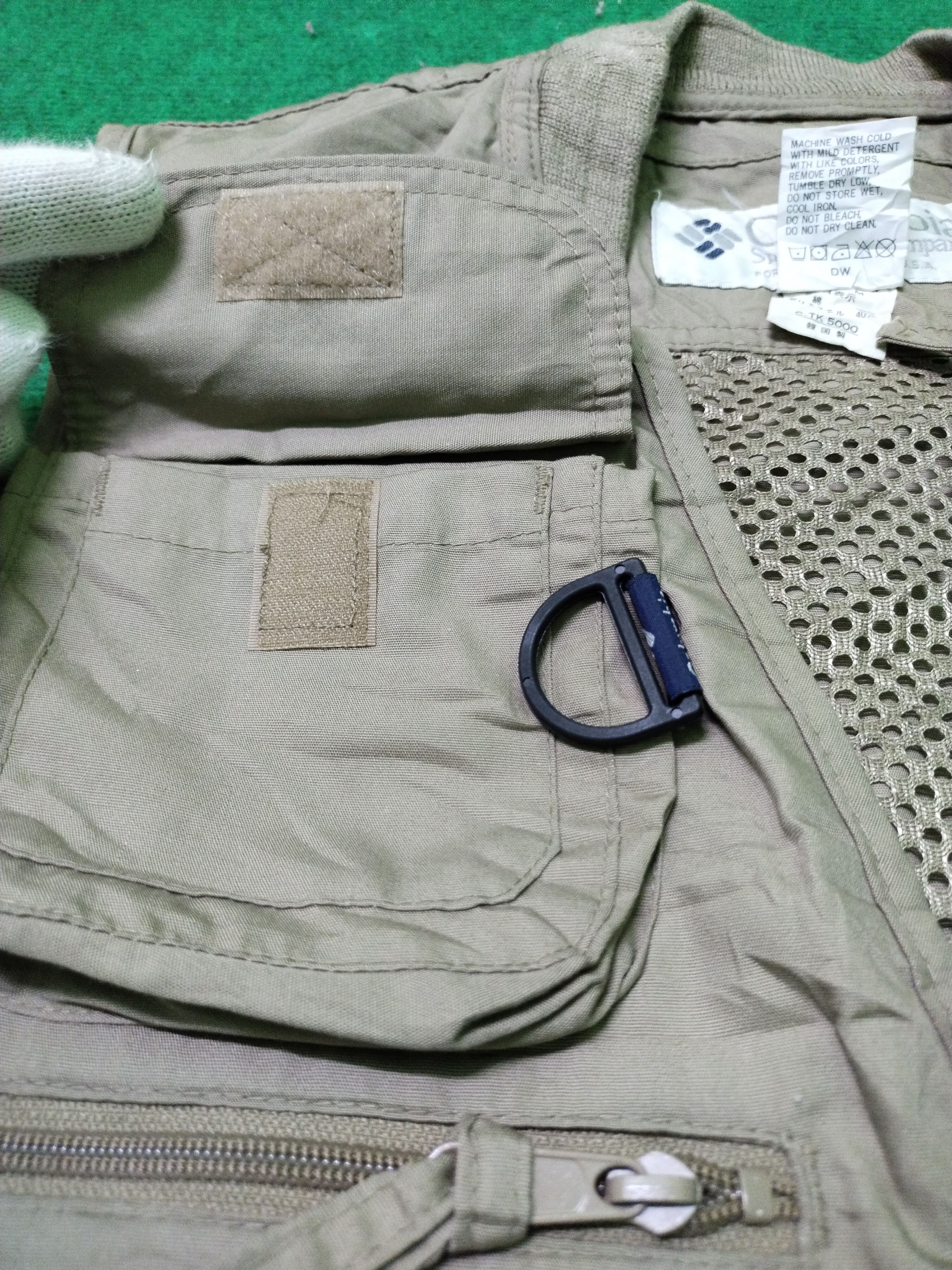 Vintage Columbia Sportswear Vest Tactical Multipocket