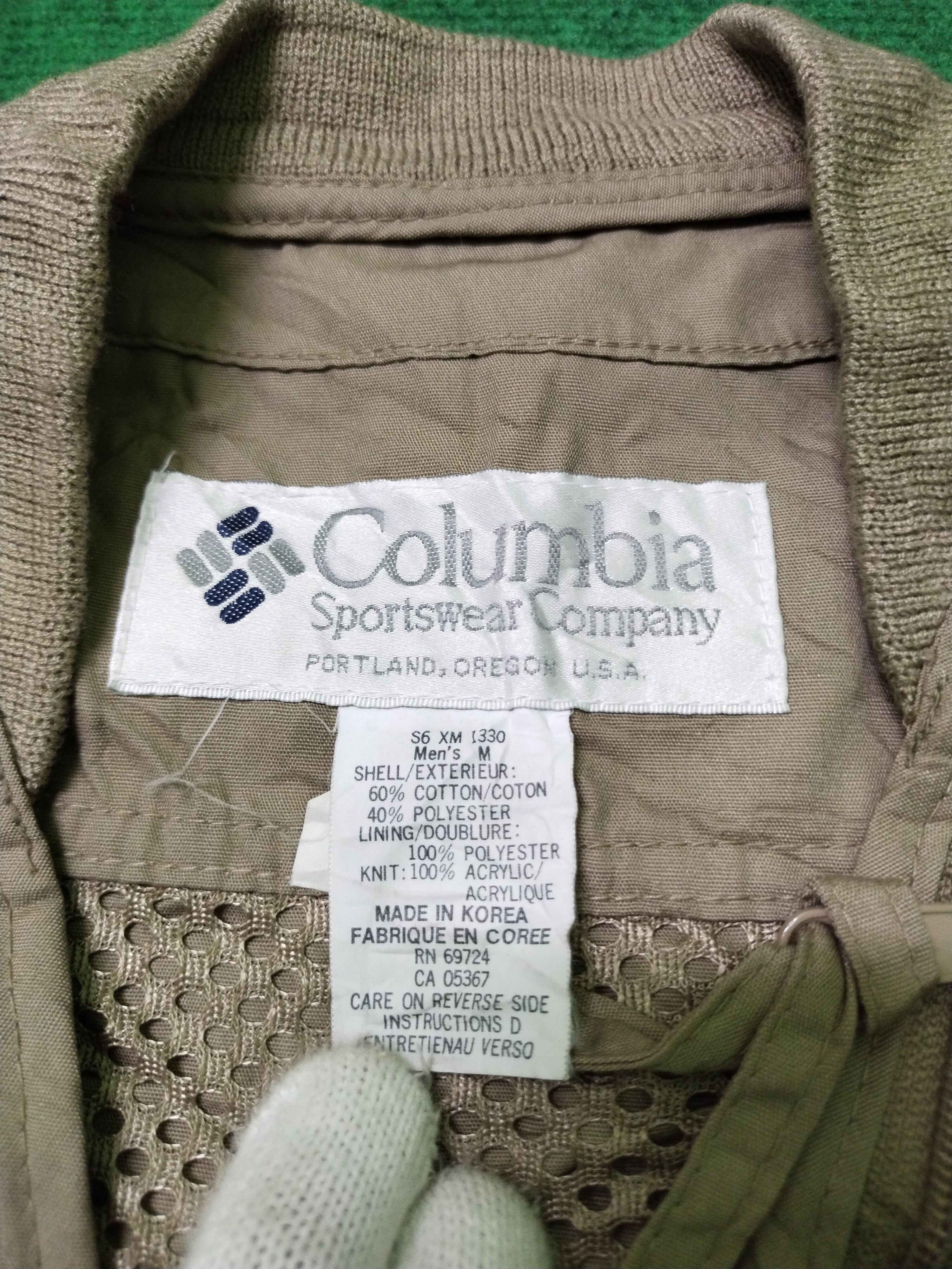 Vintage Columbia Sportswear Vest Tactical Multipocket