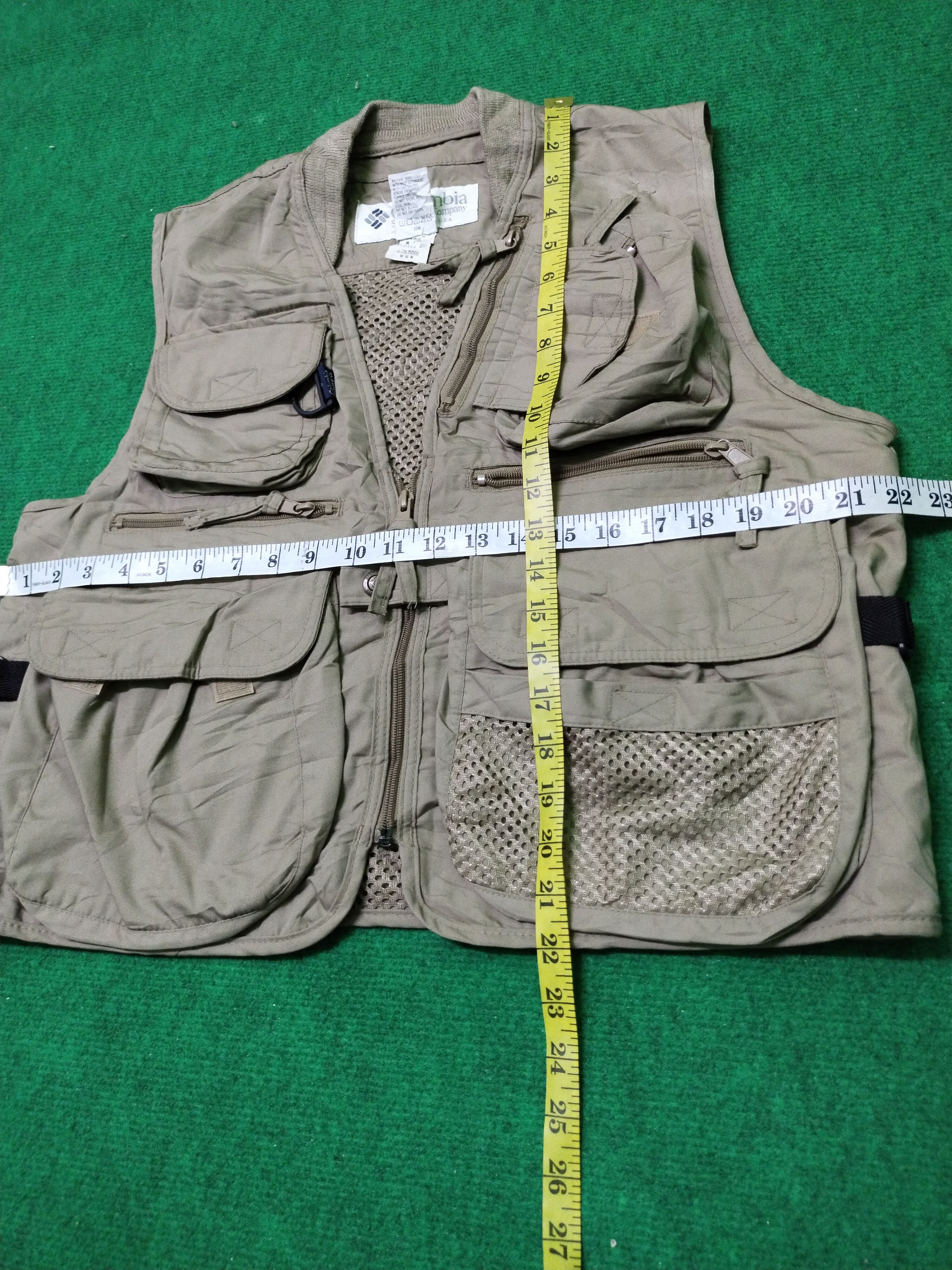 Vintage Columbia Sportswear Vest Tactical Multipocket