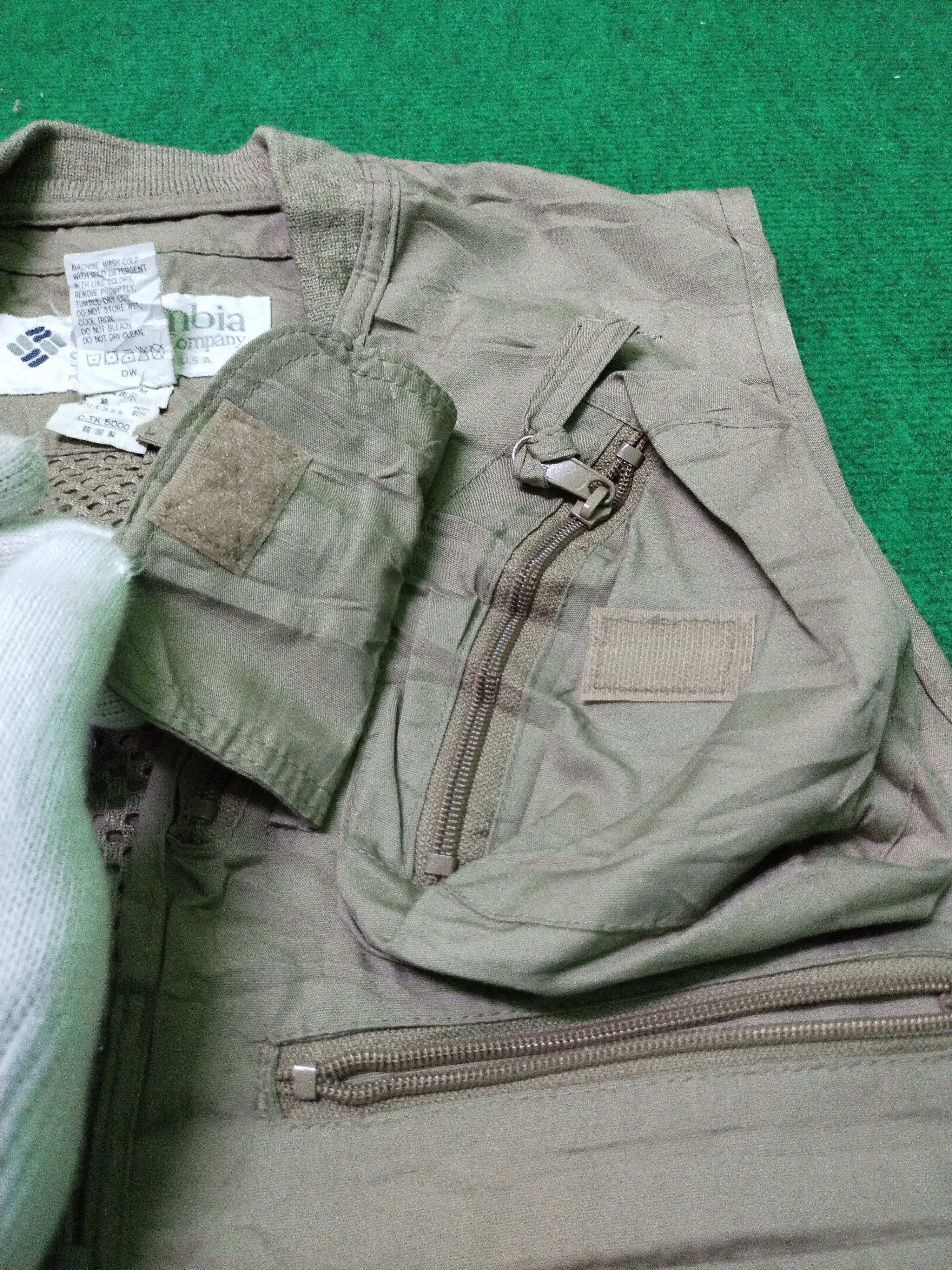 Vintage Columbia Sportswear Vest Tactical Multipocket