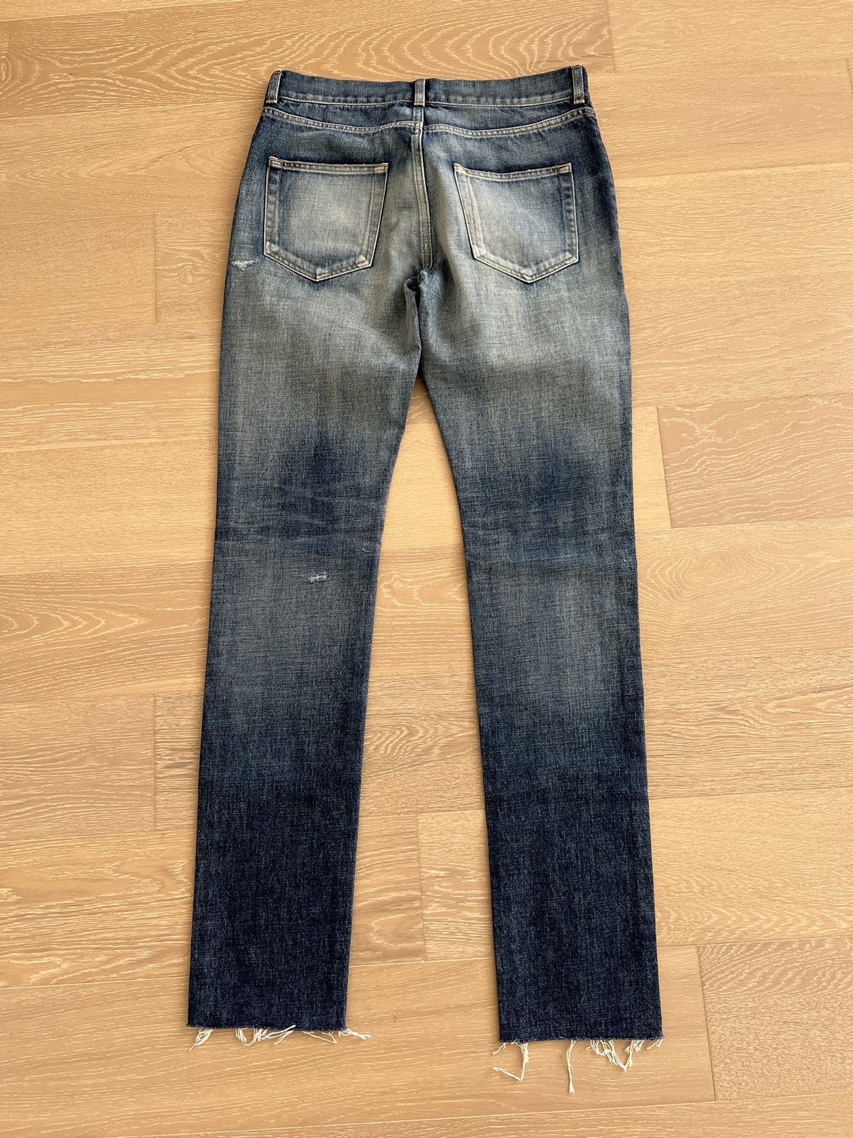Saint Laurent Paris Final drop - Saint Laurent D02 Distressed Jeans Denim Size US 30 / EU 46 - 2 Thumbnail