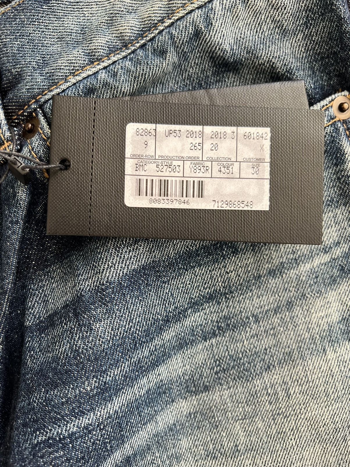 Saint Laurent Paris Final drop - Saint Laurent D02 Distressed Jeans Denim Size US 30 / EU 46 - 5 Thumbnail