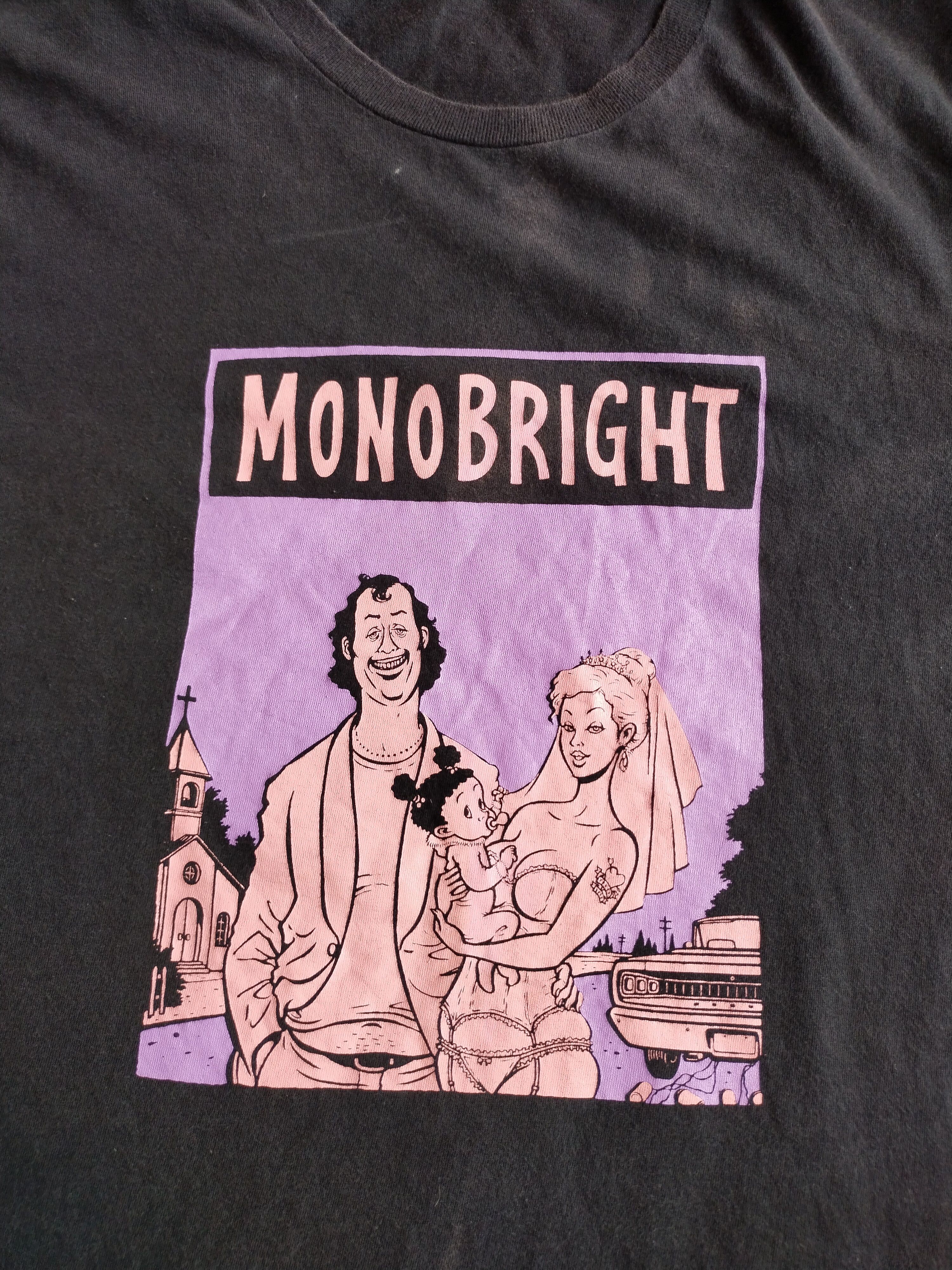 Band Tees Vintage Rock Band Japan Monobright Indecent Vititation Tour Size US M / EU 48-50 / 2 - 2 Thumbnail