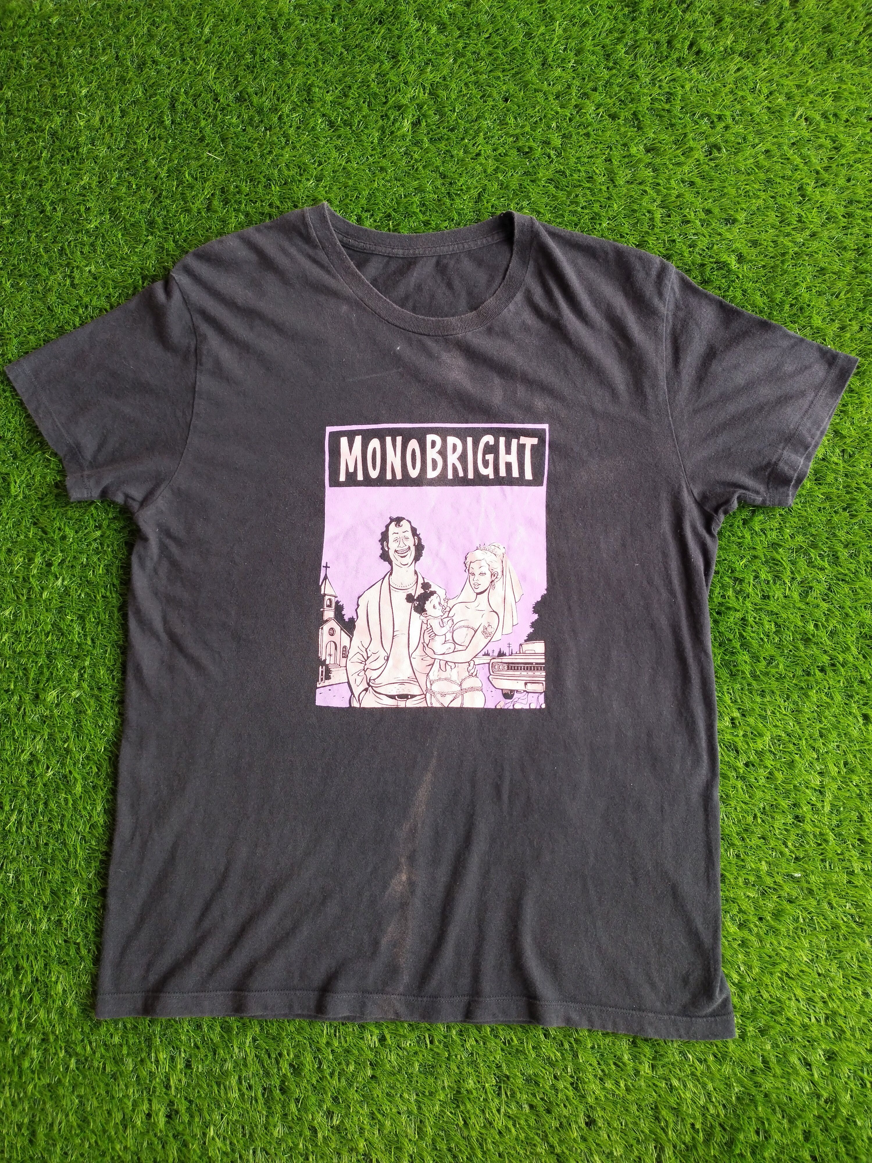 Band Tees Vintage Rock Band Japan Monobright Indecent Vititation Tour Size US M / EU 48-50 / 2 - 1 Thumbnail