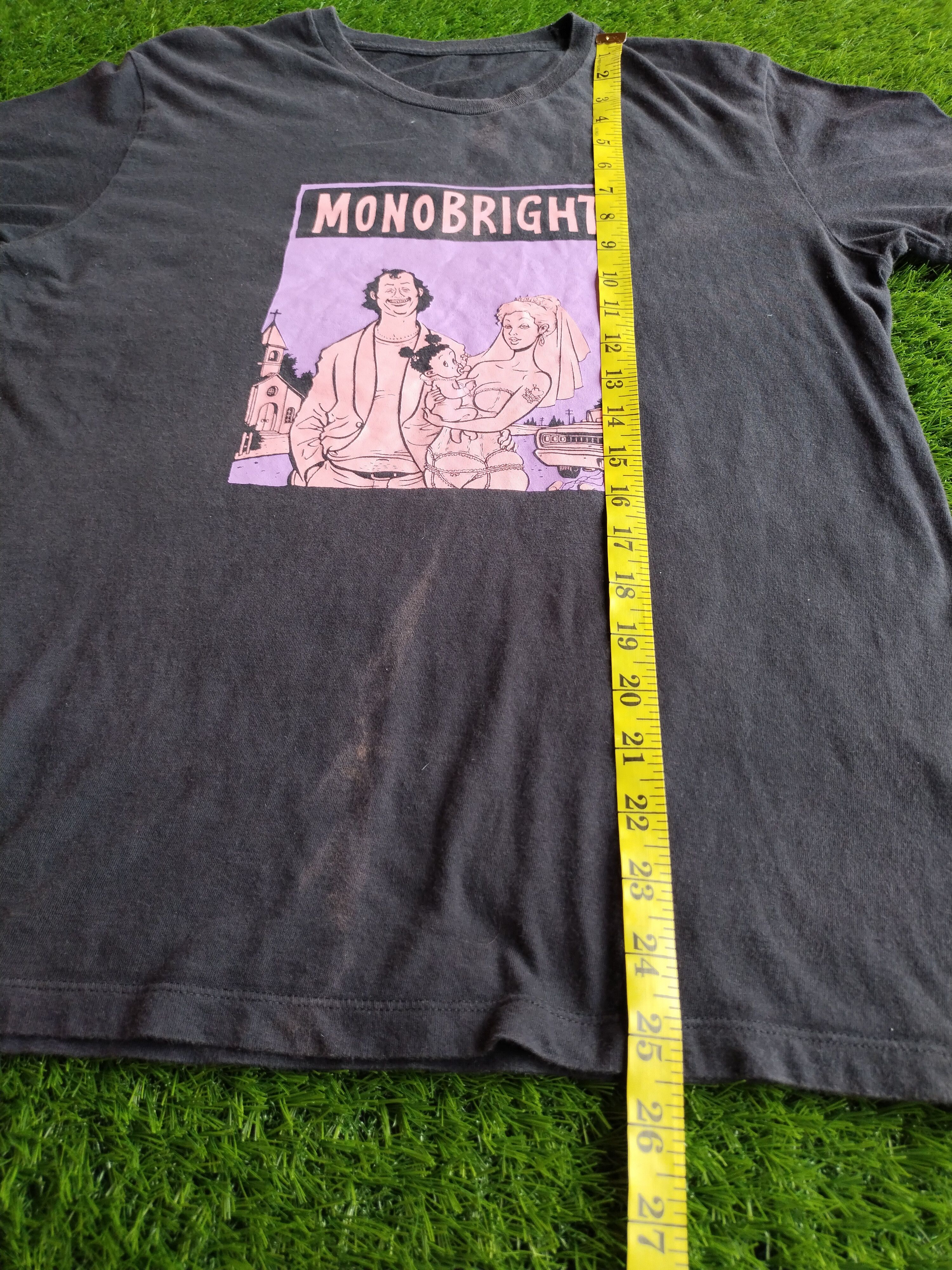 Band Tees Vintage Rock Band Japan Monobright Indecent Vititation Tour Size US M / EU 48-50 / 2 - 7 Thumbnail