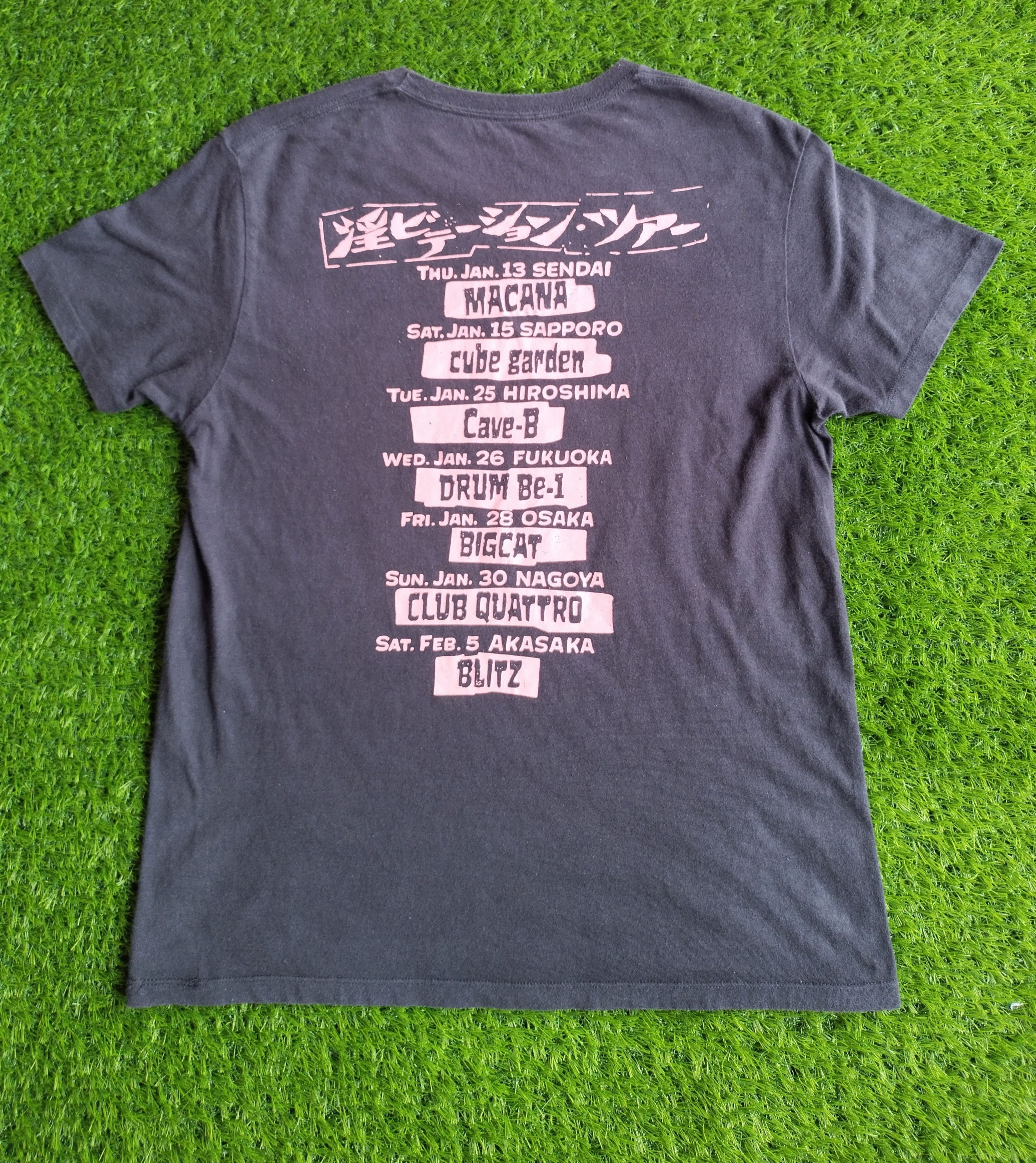 Band Tees Vintage Rock Band Japan Monobright Indecent Vititation Tour Size US M / EU 48-50 / 2 - 3 Thumbnail