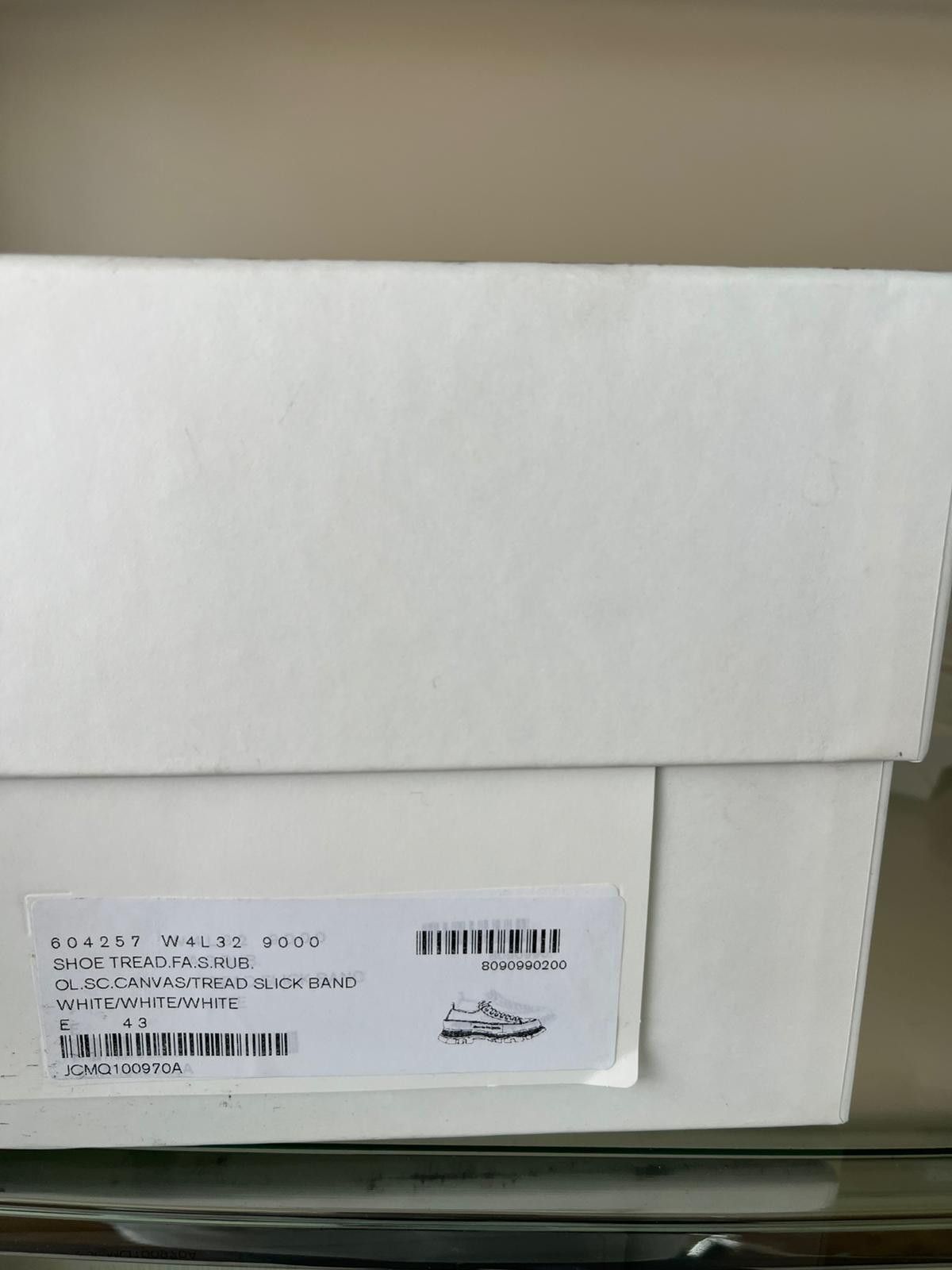 Alexander McQueen Treadslick LT Sneakers in Canvas in White Size US 10 / EU 43 - 16 Thumbnail
