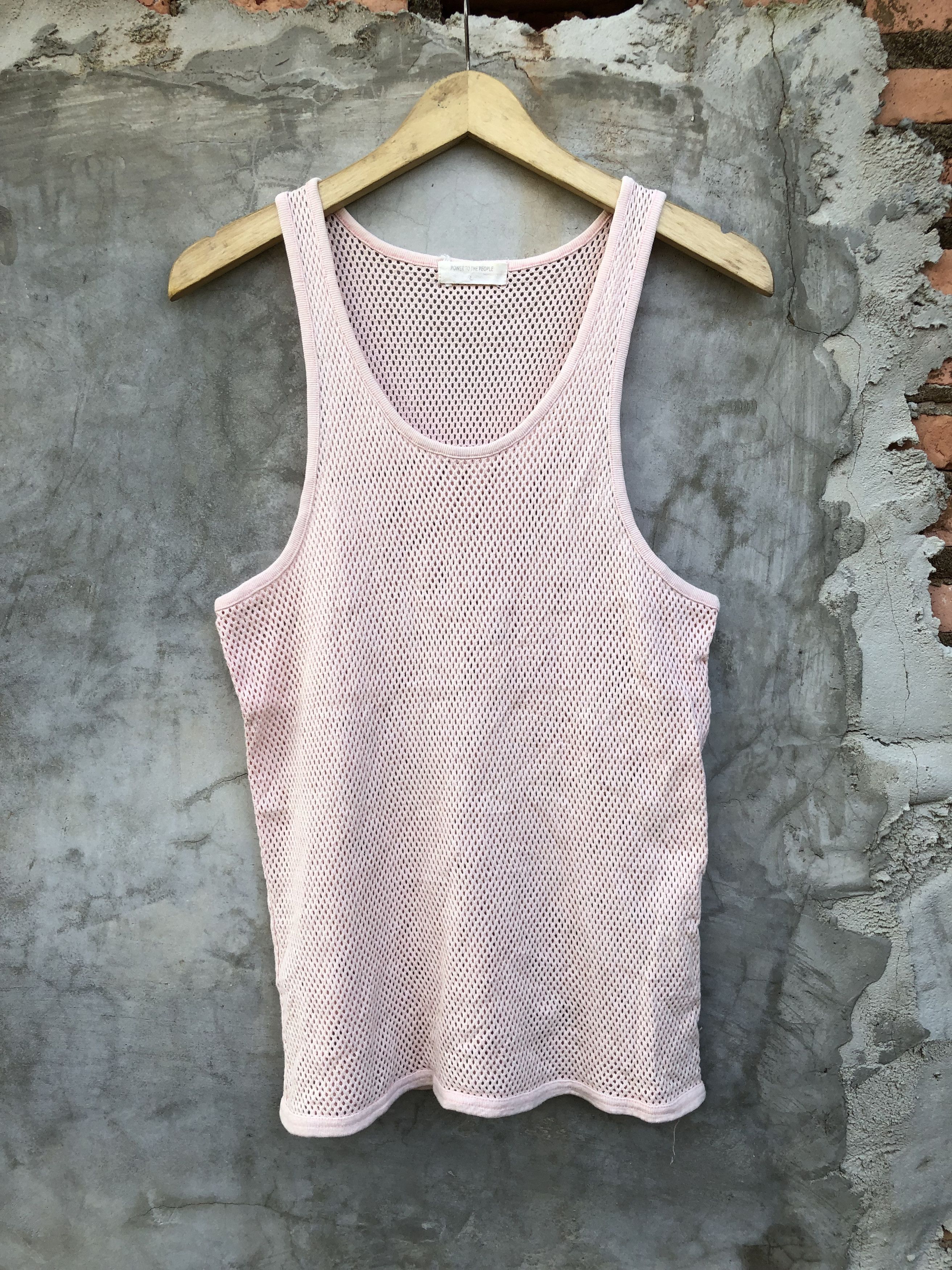 If Six Was Nine × Japanese Brand × Seditionaries Y2k Japanese mesh tank top power to the people Size US M / EU 48-50 / 2 - 1 Thumbnail