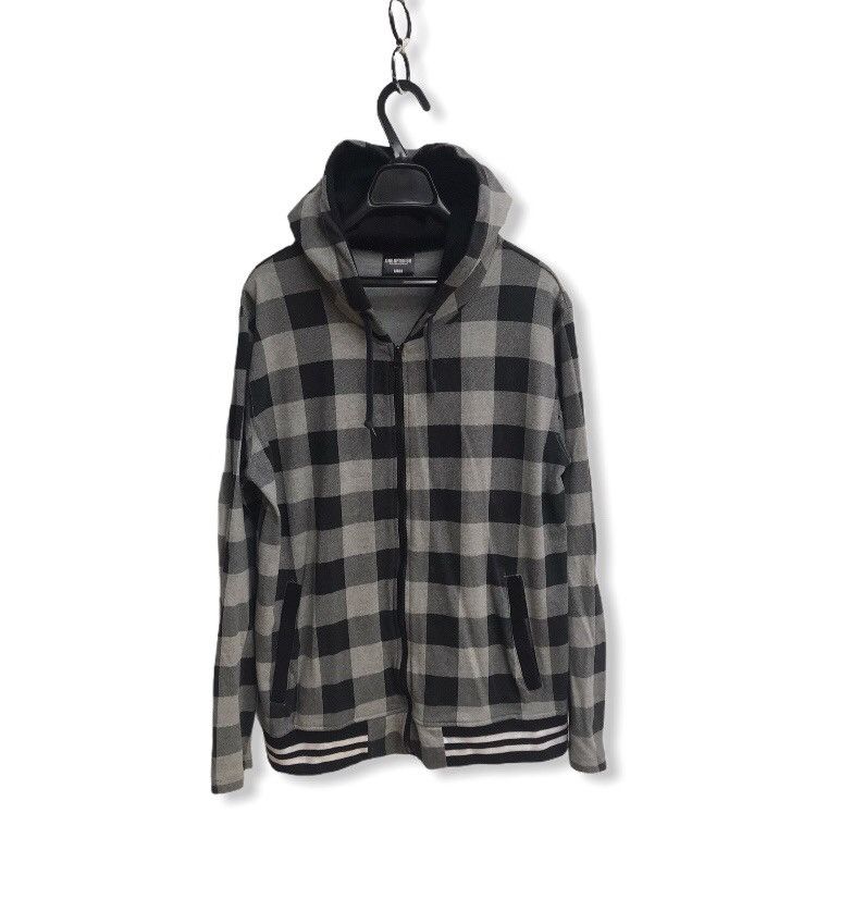 Japanese Brand 🔥One After 90 Zipper Check Jacket With Hoodies Size US M / EU 48-50 / 2 - 1 Thumbnail
